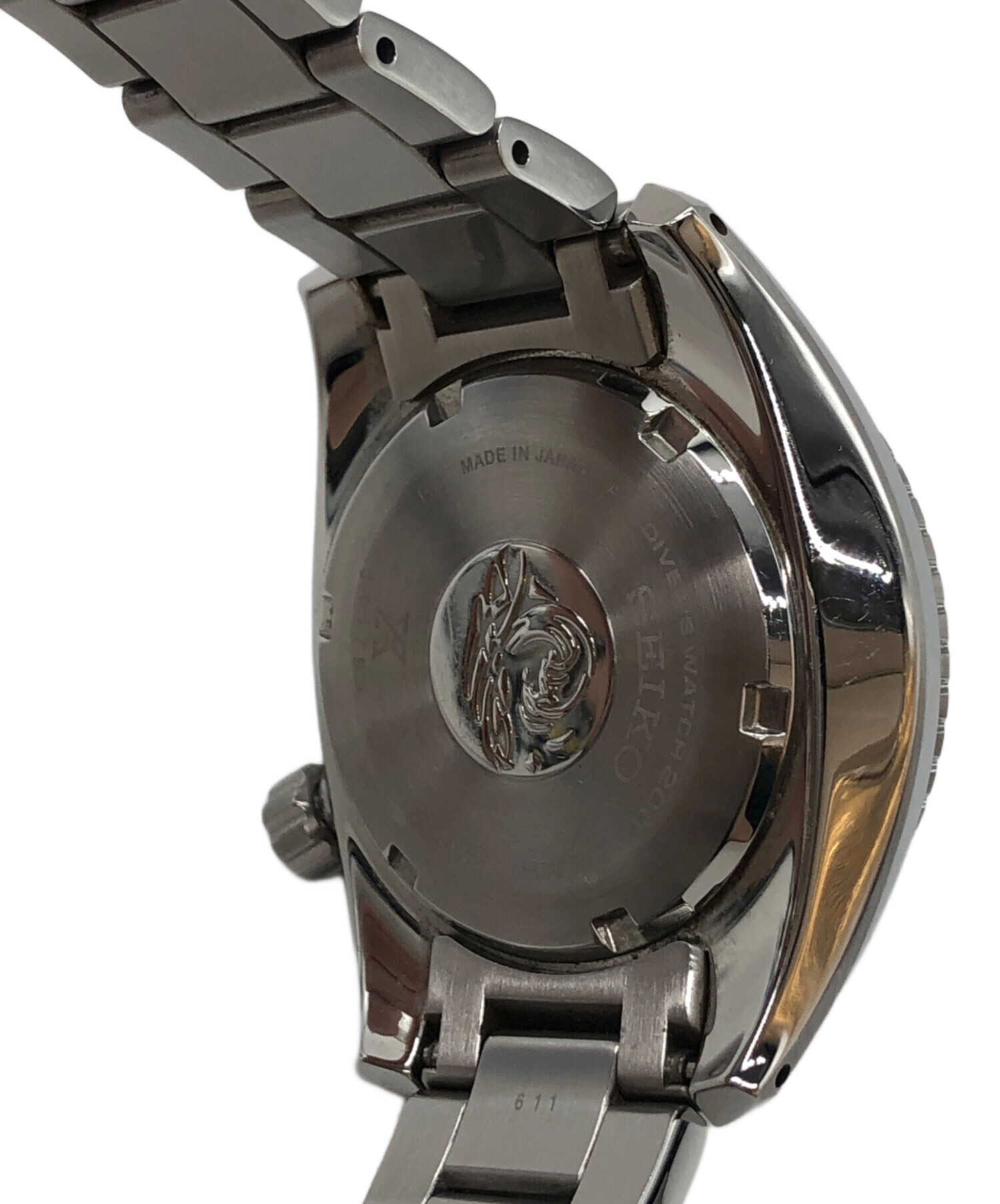 SEIKO ダイバーズウォッチ 中古・古着通販】SEIKO (セイコー) ダイバーズウォッチ ブラック