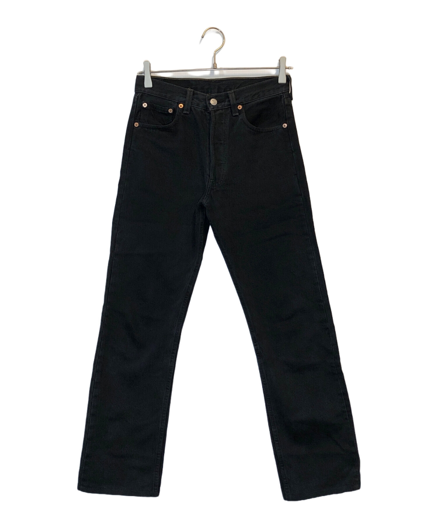 中古・古着通販】LEVI'S (リーバイス) デニムパンツ ブラック サイズ