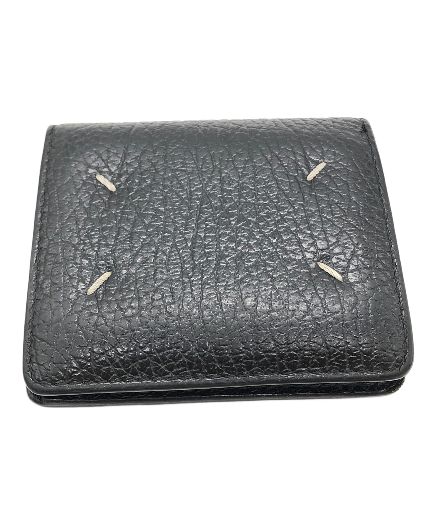 美品 マルジェラ Maison Margiela ポッパーウォレット 財布 黒 中古・古着通販】Maison Margiela 11 (メゾンマルジェラ11) ポッパー