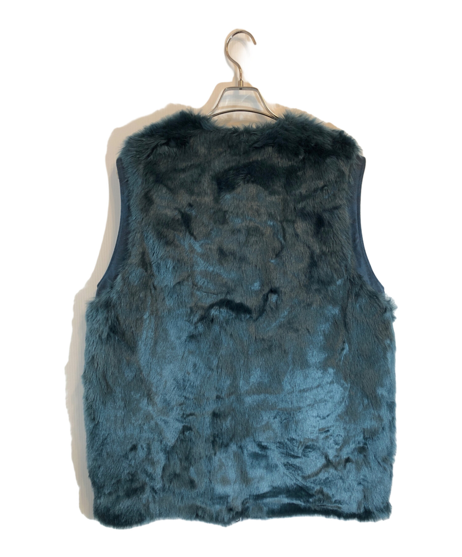 美品✨ アメリ AMERI ASYMMETRY FUR VEST ファーベスト 中古・古着通販】AMERI (アメリ) REVERSIBLE MOTTLED FURVEST