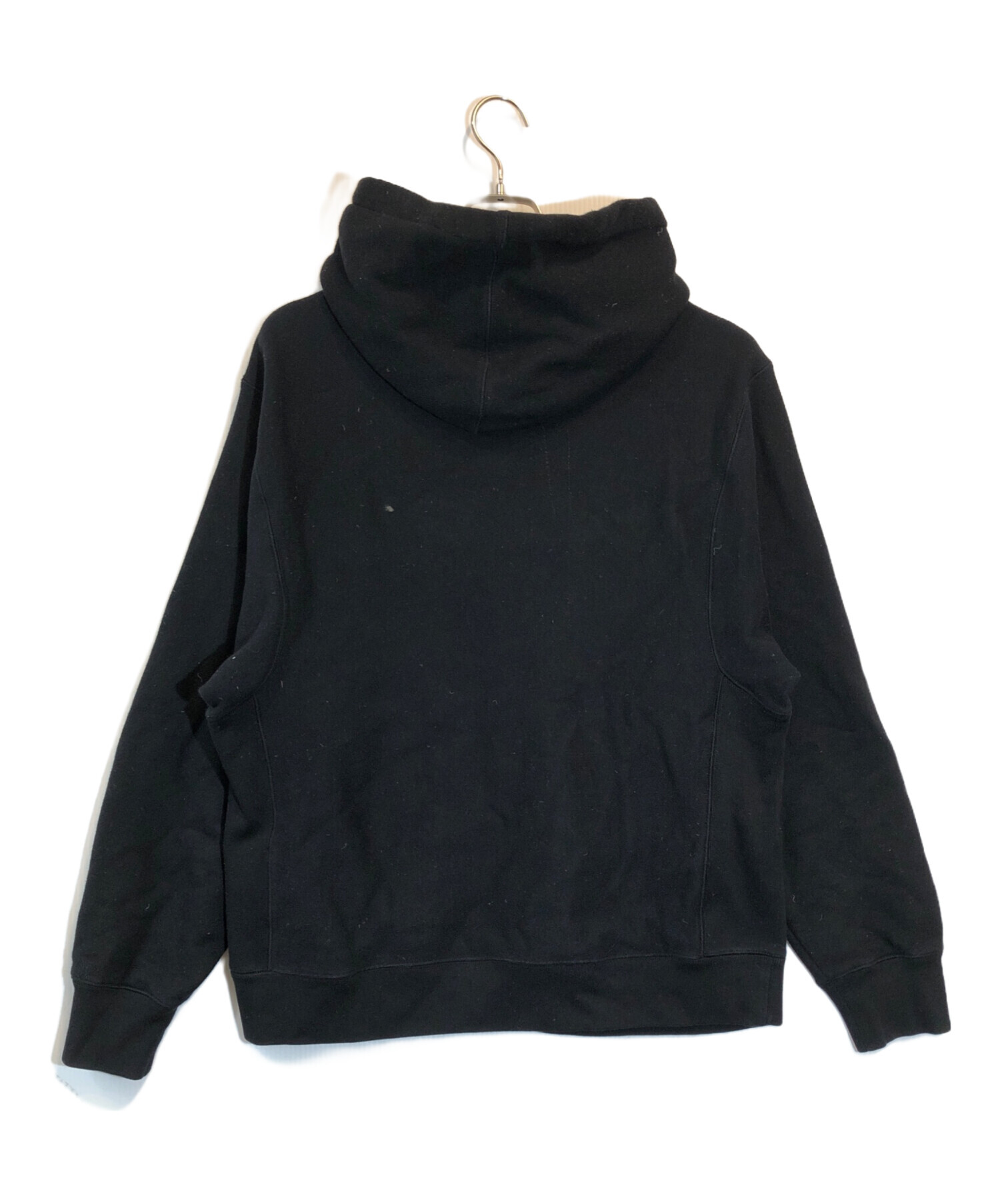 中古・古着通販】GUCCI (グッチ) テニス刺繍ロゴフーディー ブラック