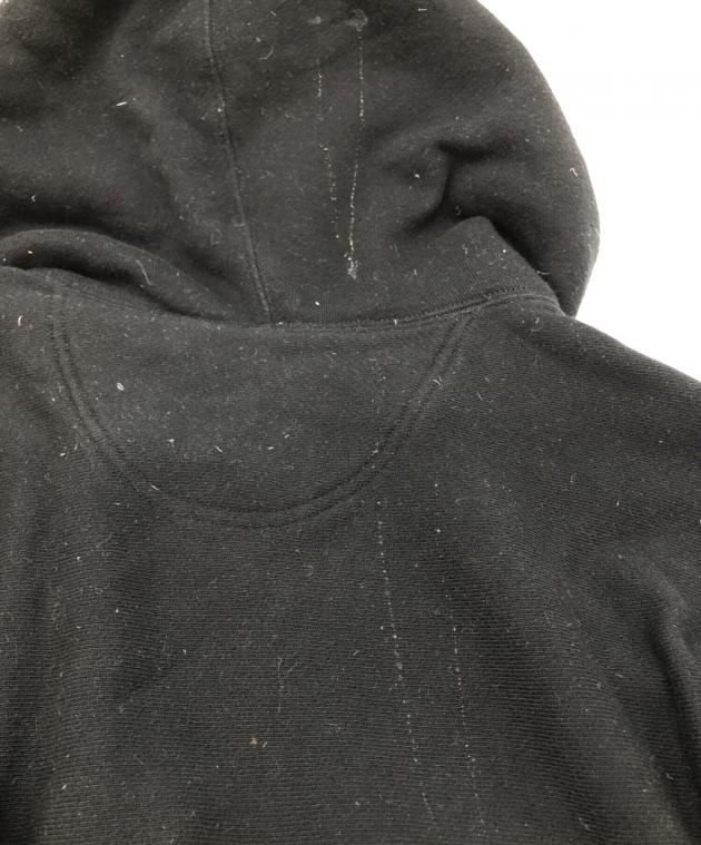 中古・古着通販】GUCCI (グッチ) テニス刺繍ロゴフーディー ブラック