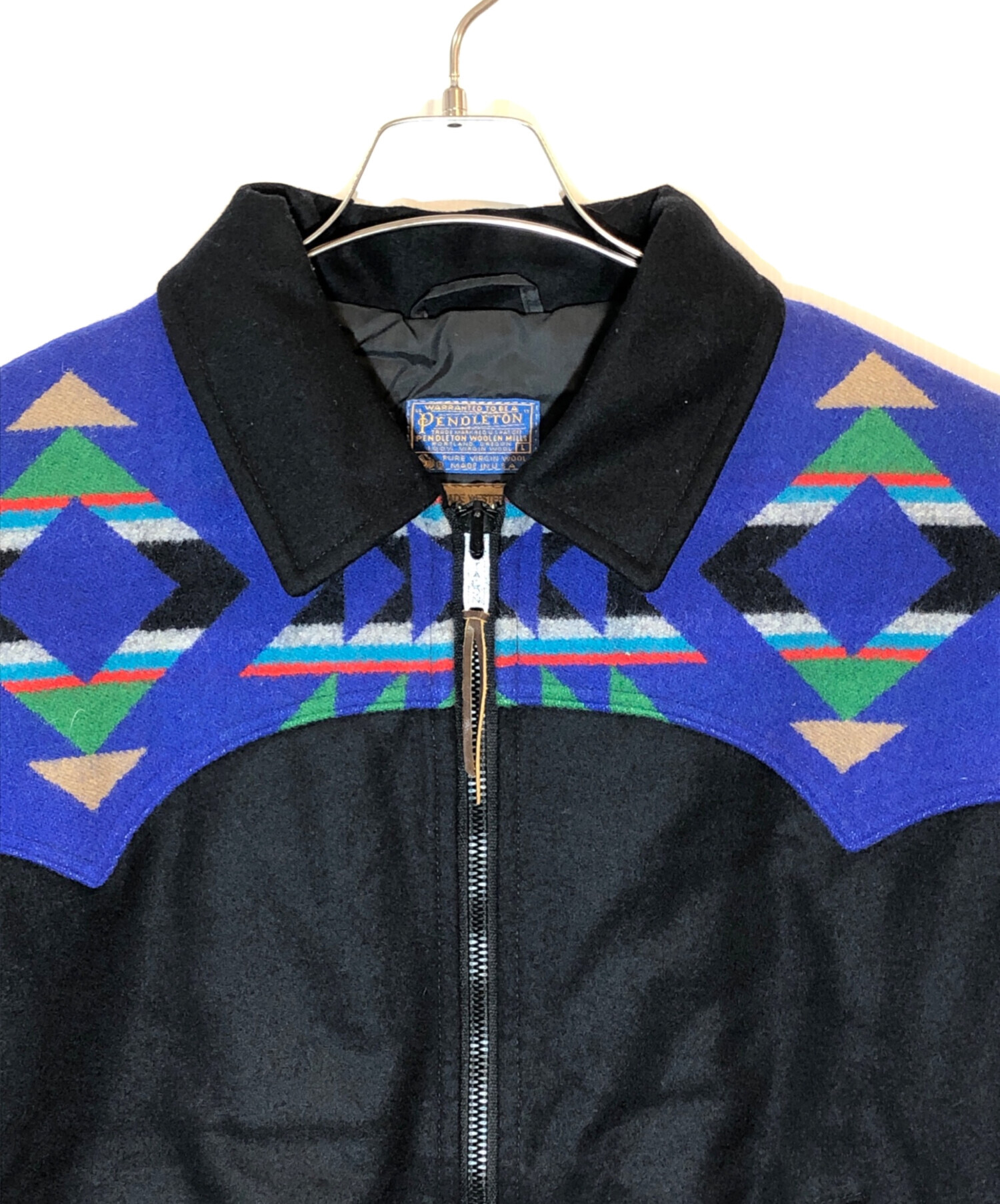 中古・古着通販】PENDLETON (ペンドルトン) ラグジャケット ブラック