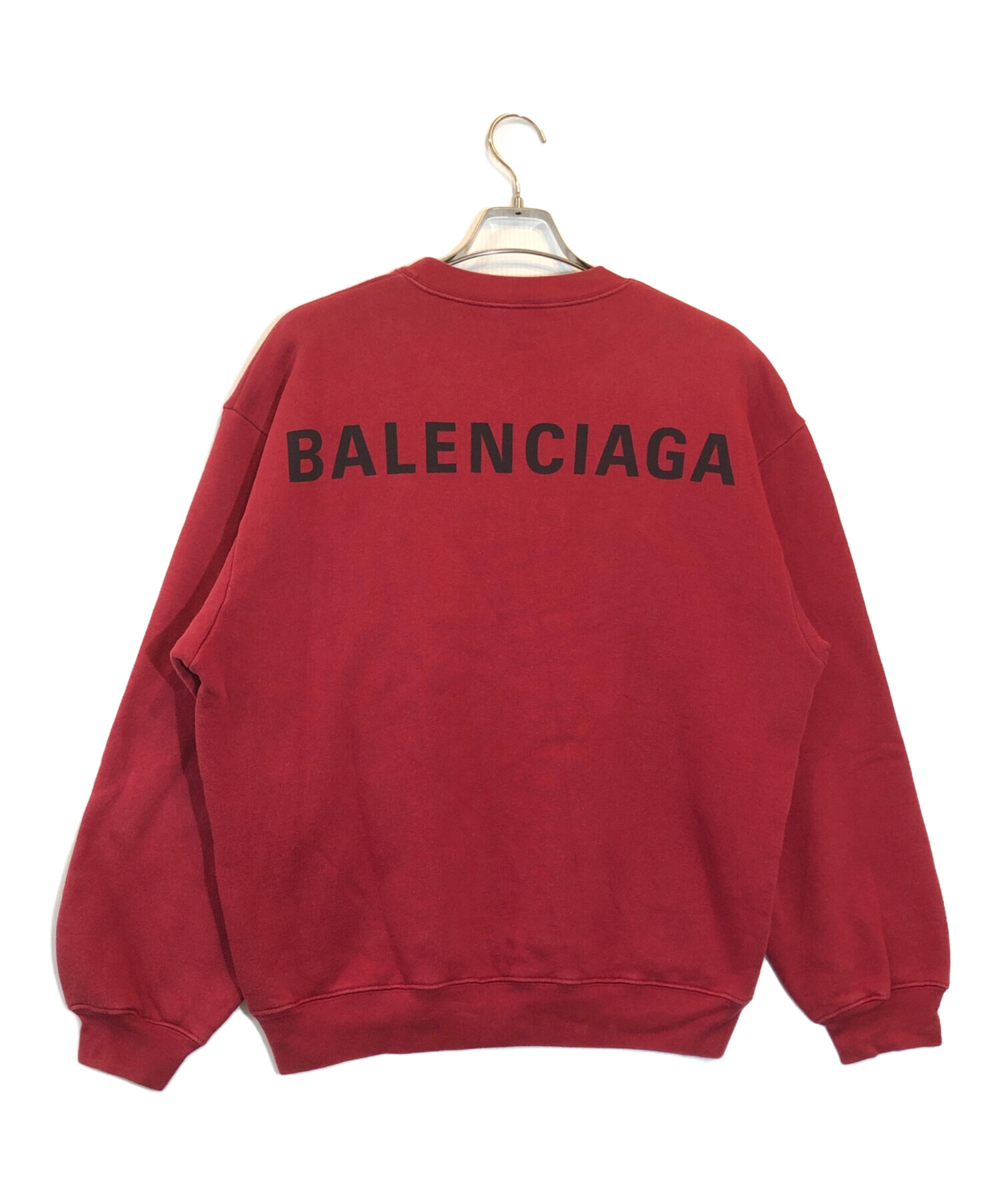 中古・古着通販】BALENCIAGA (バレンシアガ) バックロゴクルーネック