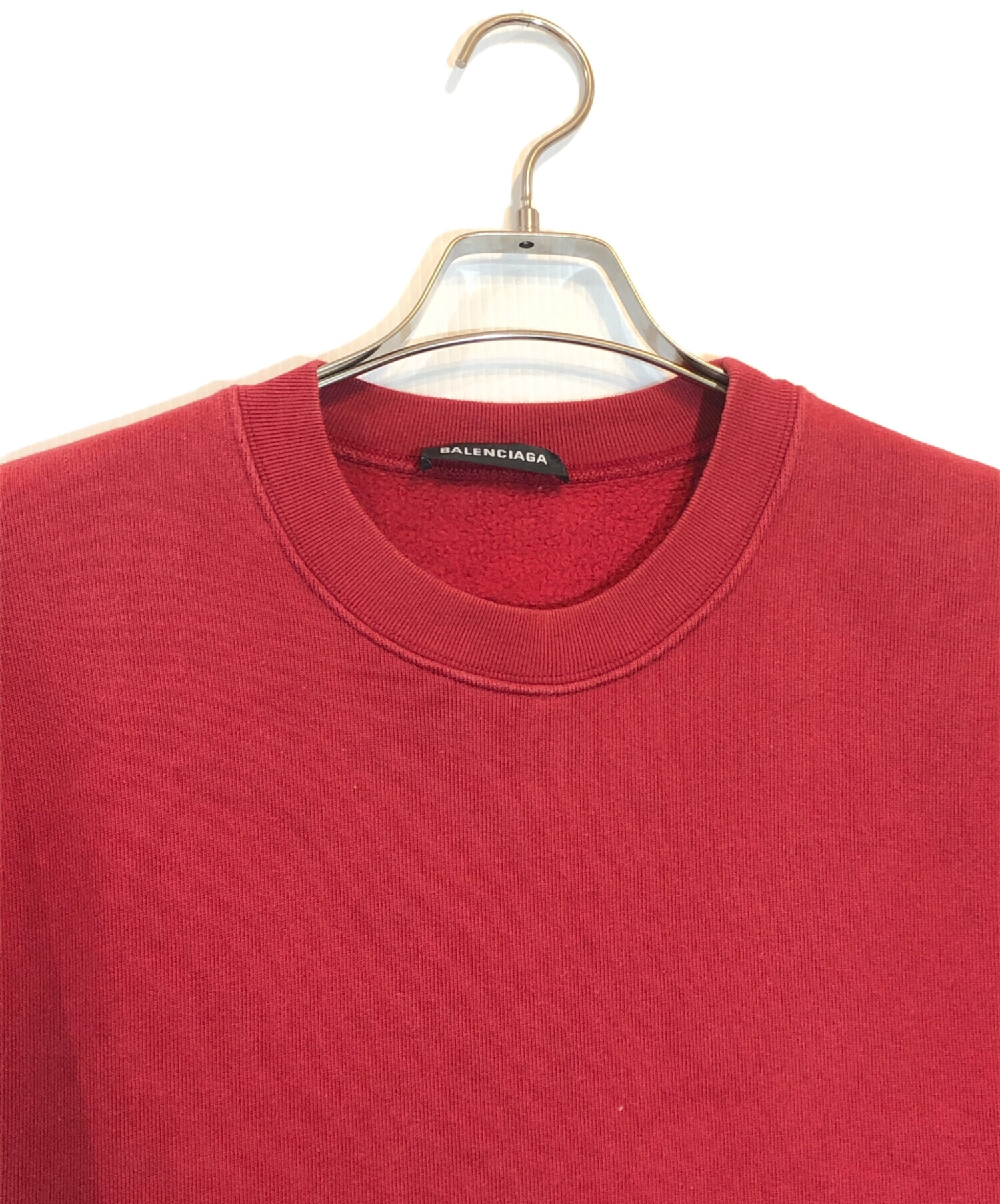 中古・古着通販】BALENCIAGA (バレンシアガ) バックロゴクルーネック