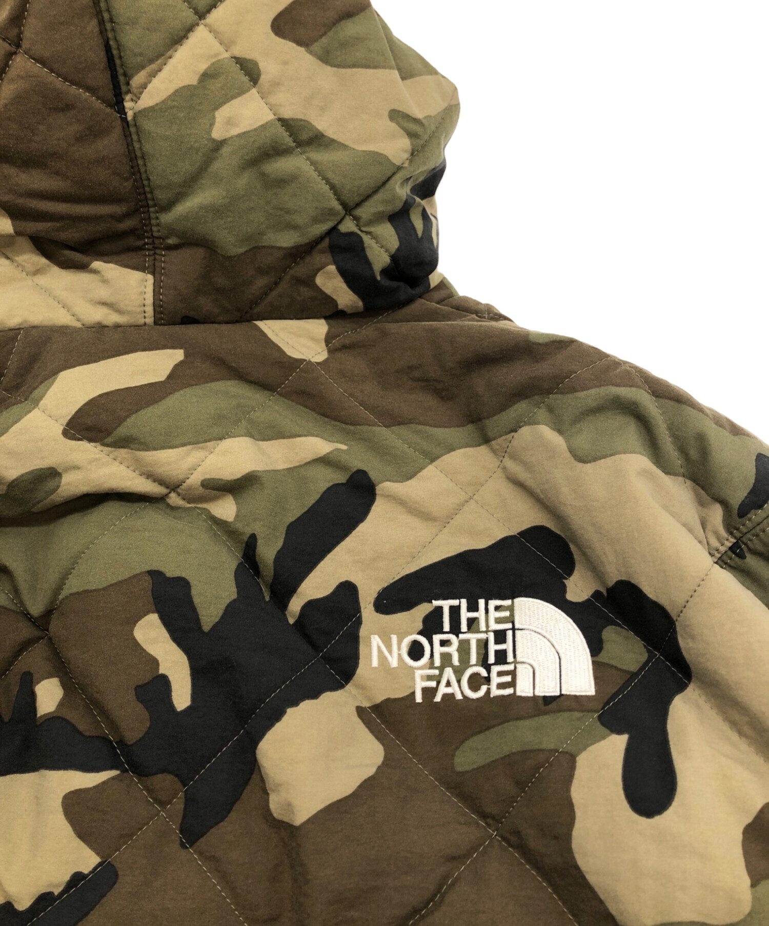 THE NORTH FACE◇YAKKIN JACKET/XXL/ナイロン/GRN/カモフラ