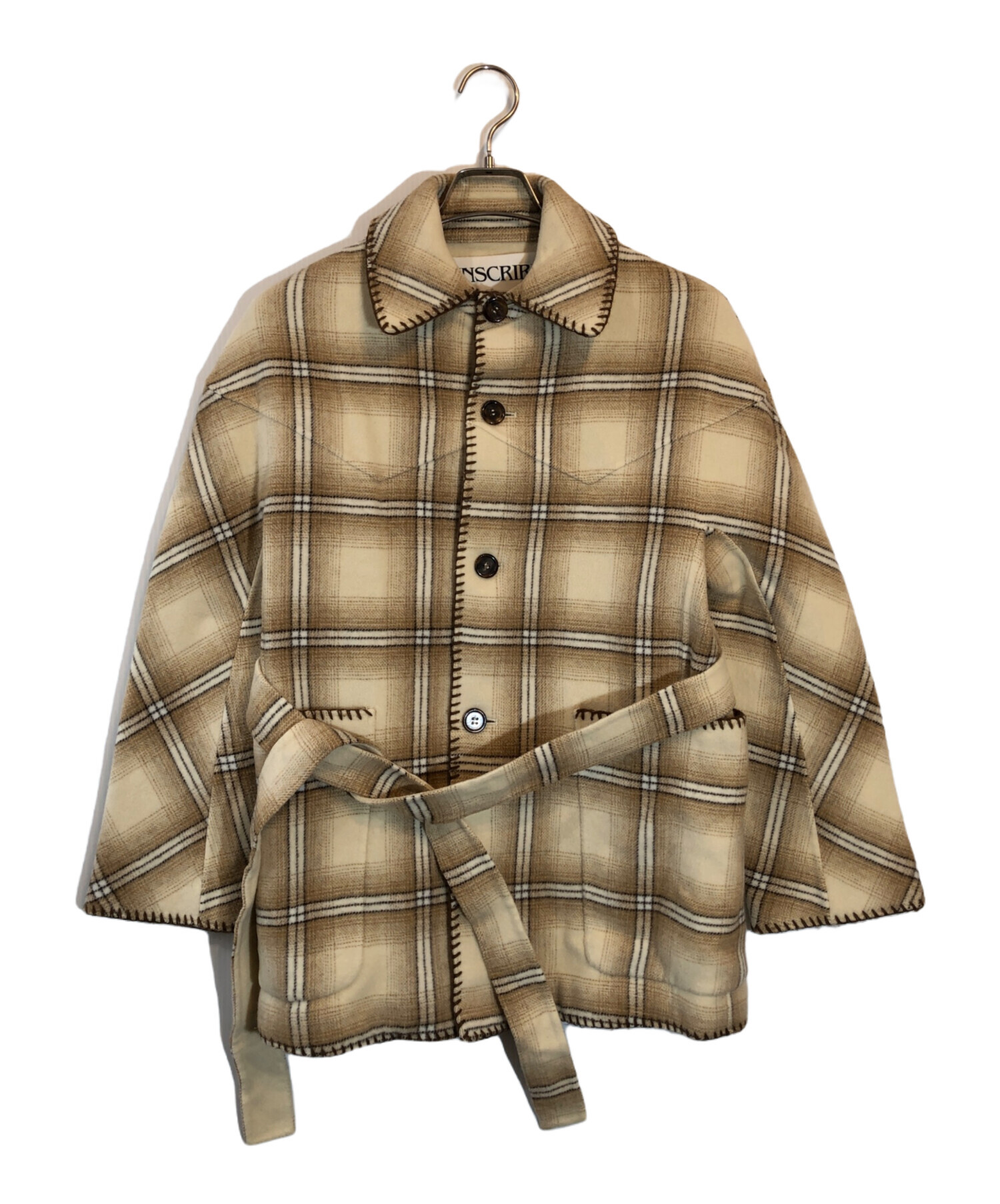 中古・古着通販】INSCRIRE (アンスクリア) River Mexican JKT ブラウン