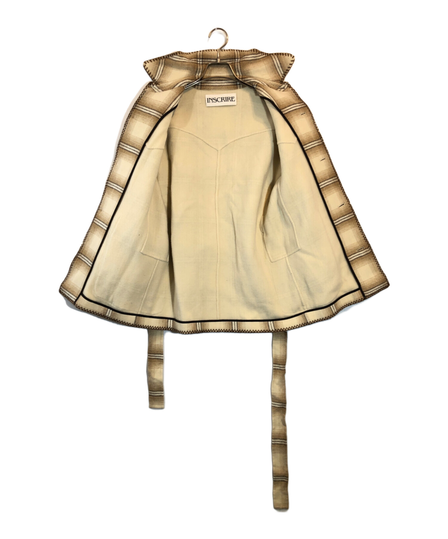 中古・古着通販】INSCRIRE (アンスクリア) River Mexican JKT ブラウン