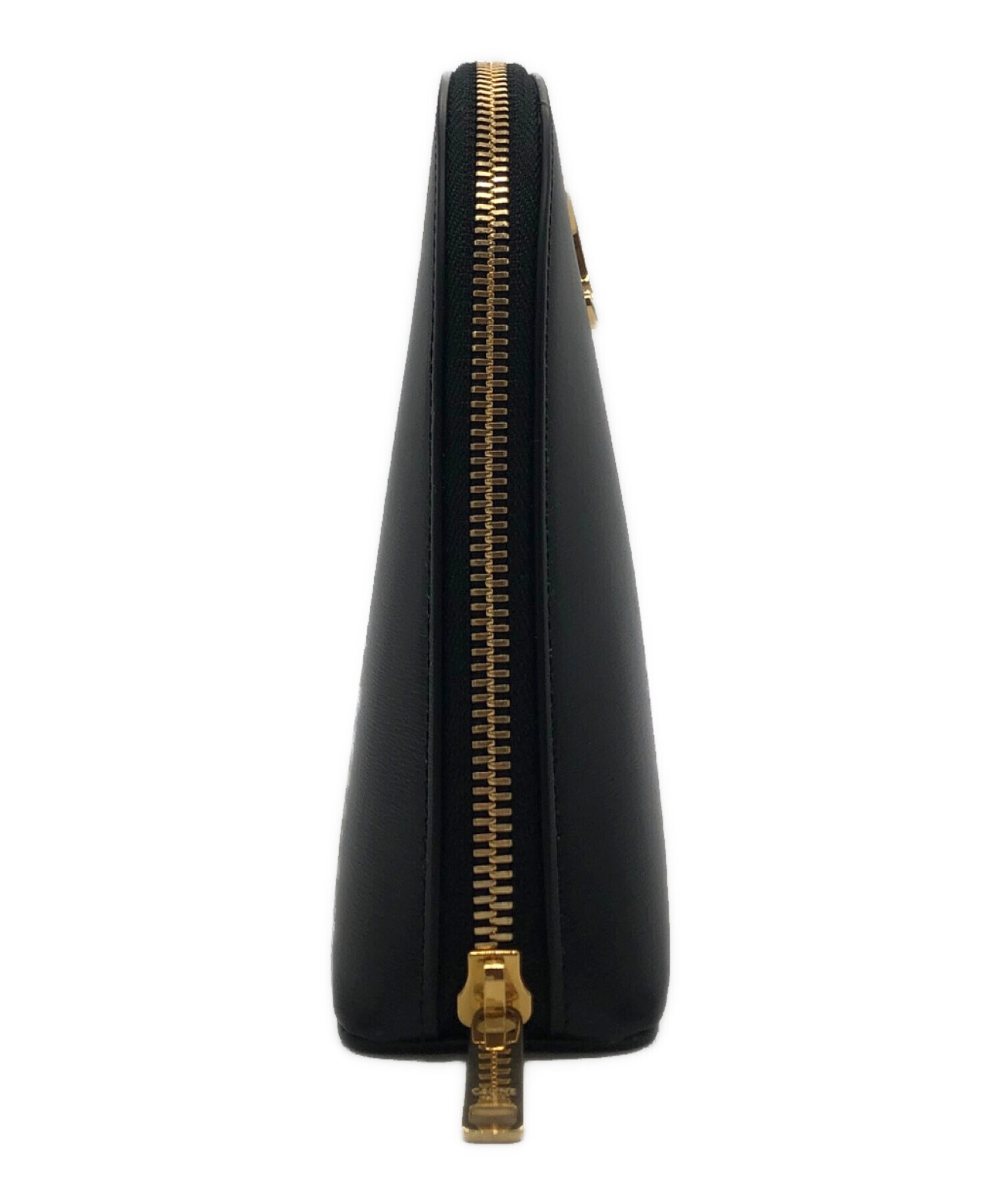 極美品　人気　貴重　CELINE トリオンフ　ポーチ CELINE】ストラップ付きスモールポーチ トリオンフ柄 カーフ (CELINE