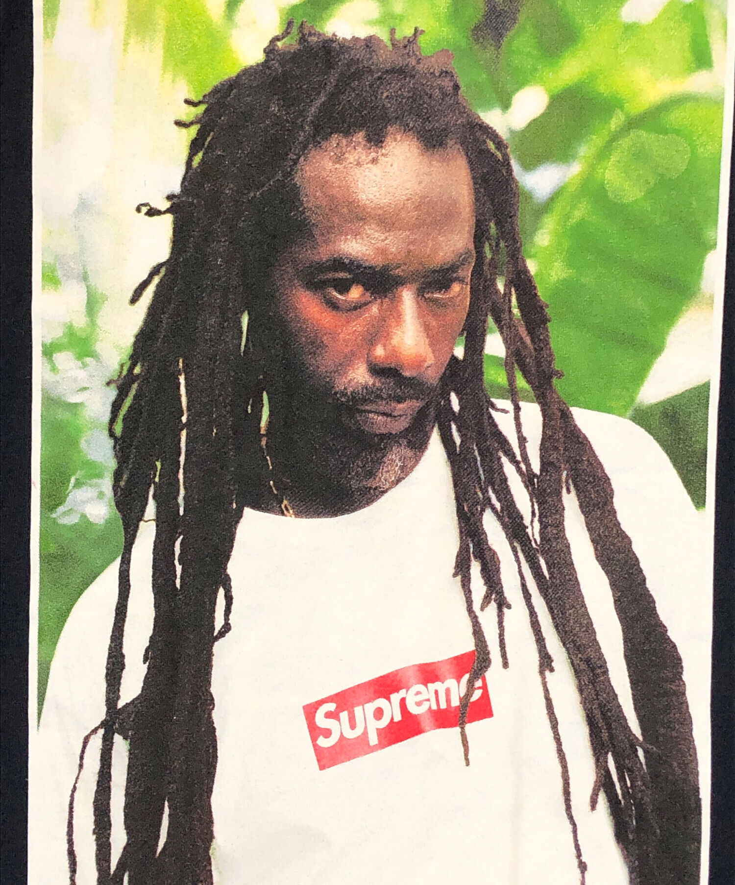 supreme Buju Banton Tee white Sサイズ（Supreme 2019 supreme buju  