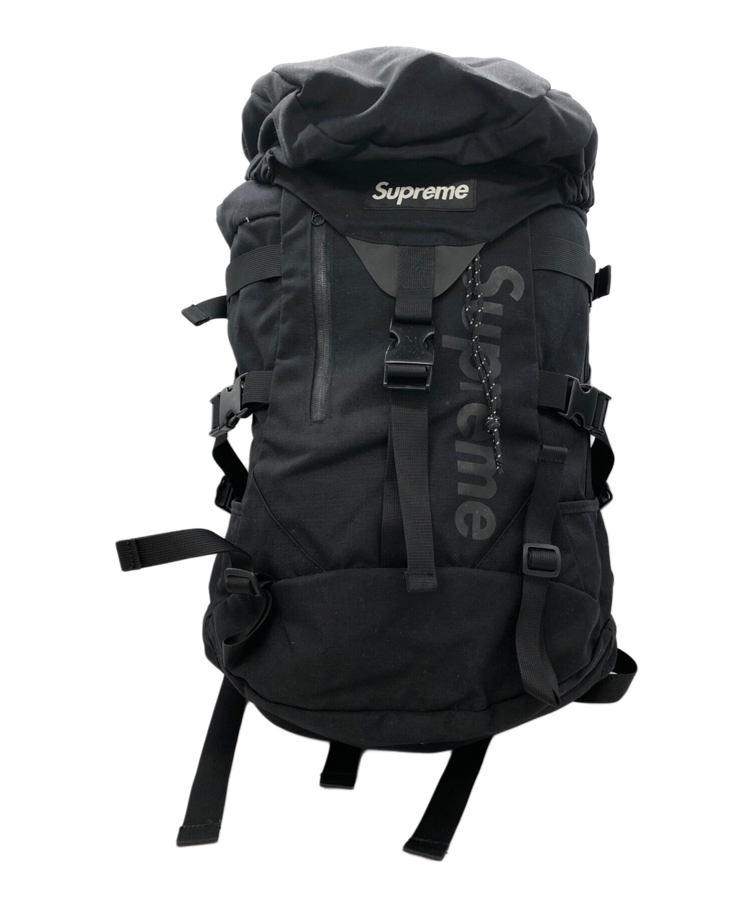 中古・古着通販】SUPREME (シュプリーム) バックパック ブラック 