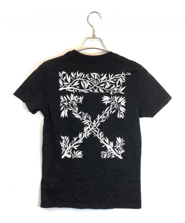 中古・古着通販】OFFWHITE (オフホワイト) LOGO COTTON CREWNECK T