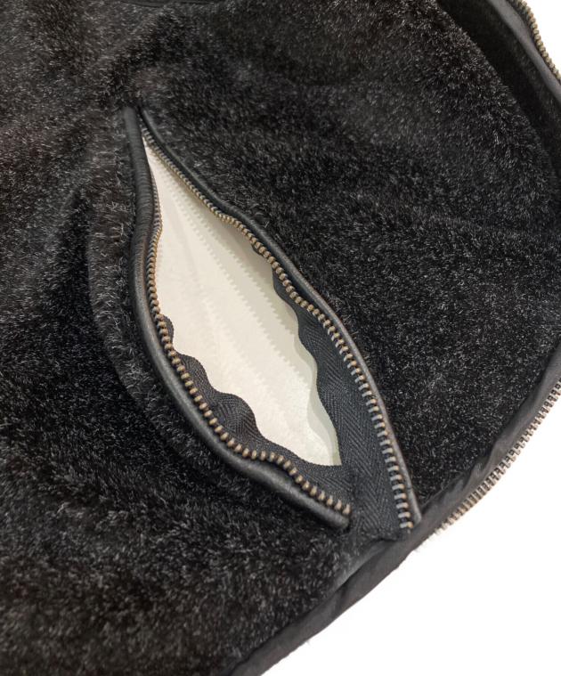 中古・古着通販】GUESS (ゲス) ライナー付レザーカーコート ブラック