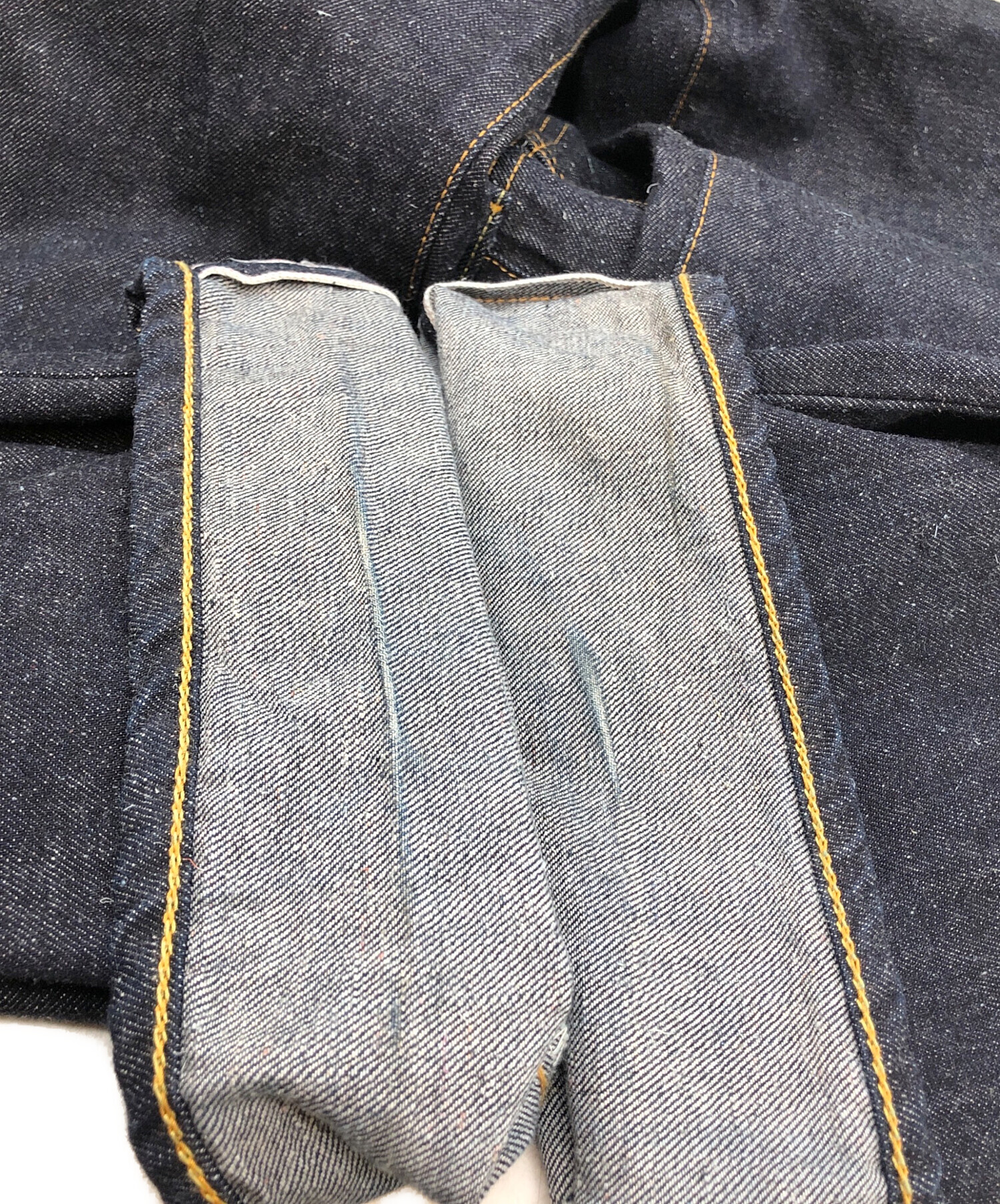 中古・古着通販】MARKWARE (マーカウェア) KIMONO DENIM WIDE STRAIGHT