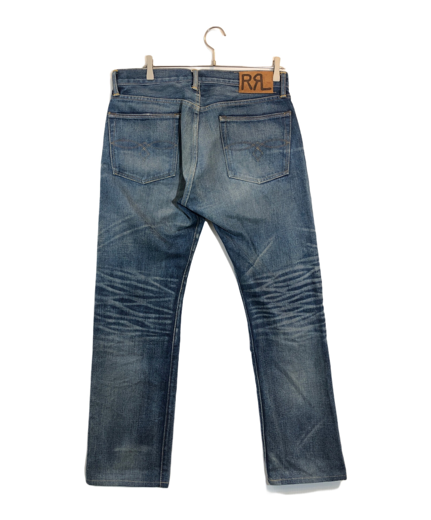 中古・古着通販】RRL (ダブルアールエル) LOW STRAIGHTデニムパンツ 