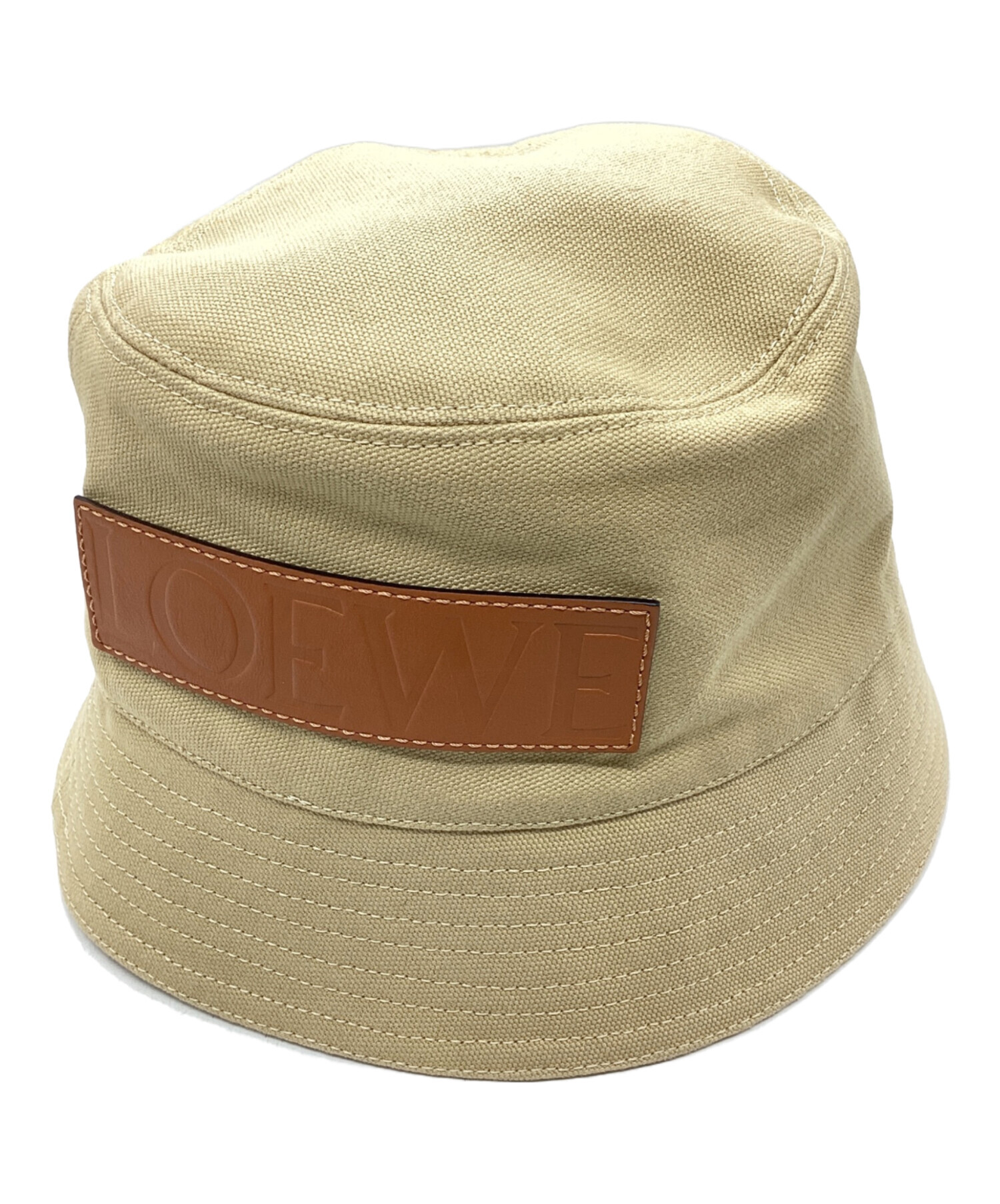 中古・古着通販】LOEWE (ロエベ) ハット ベージュ サイズ:57｜ブランド 