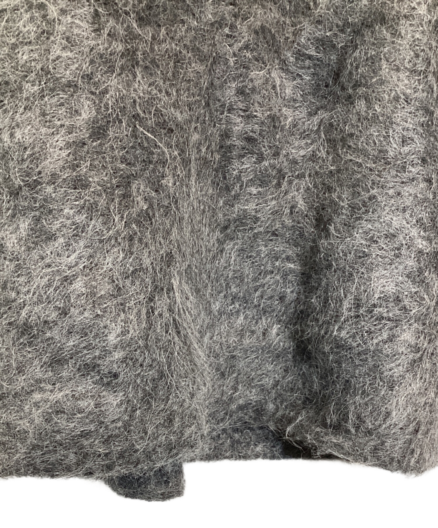 中古・古着通販】CLANE (クラネ) BOAT NECK SHAGGY KNIT ONEPIECE