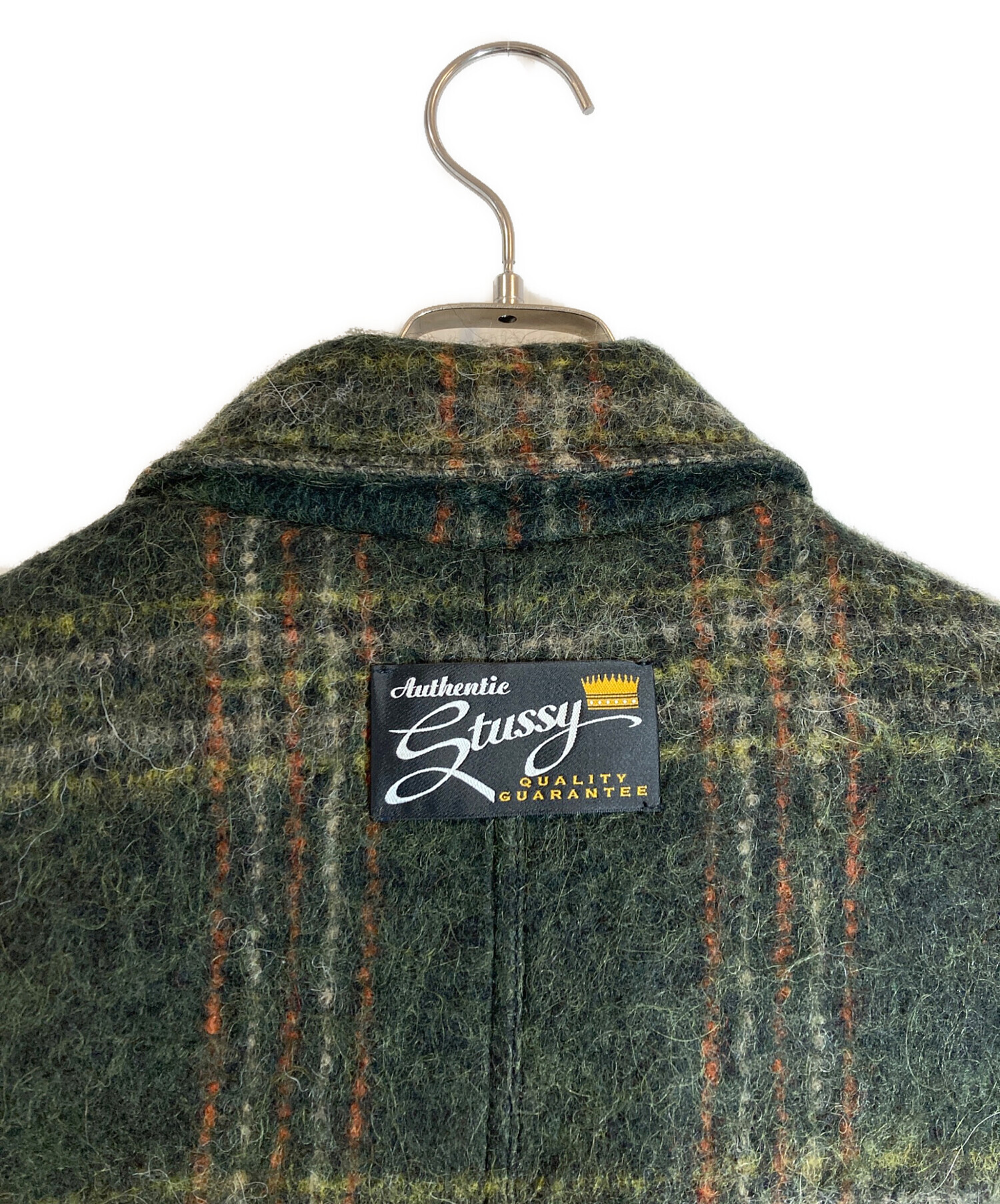中古・古着通販】stussy (ステューシー) MOHAIR TRENCH COAT(モヘア