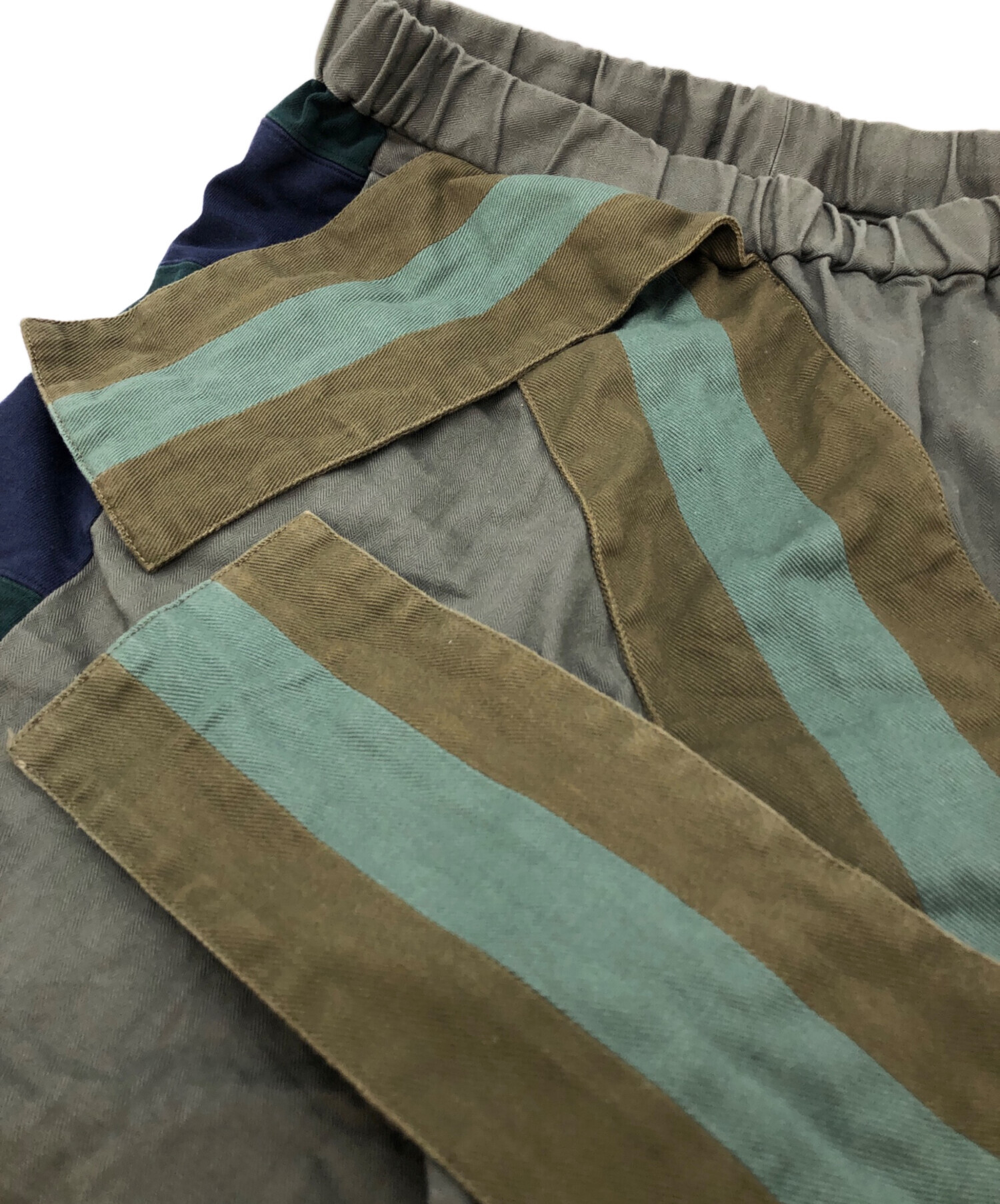 FACETASM RUGBY MIX CHINO ベージュ 中古・古着通販】FACETASM (ファセッタズム) RUGBY MIX SHORTS カーキ