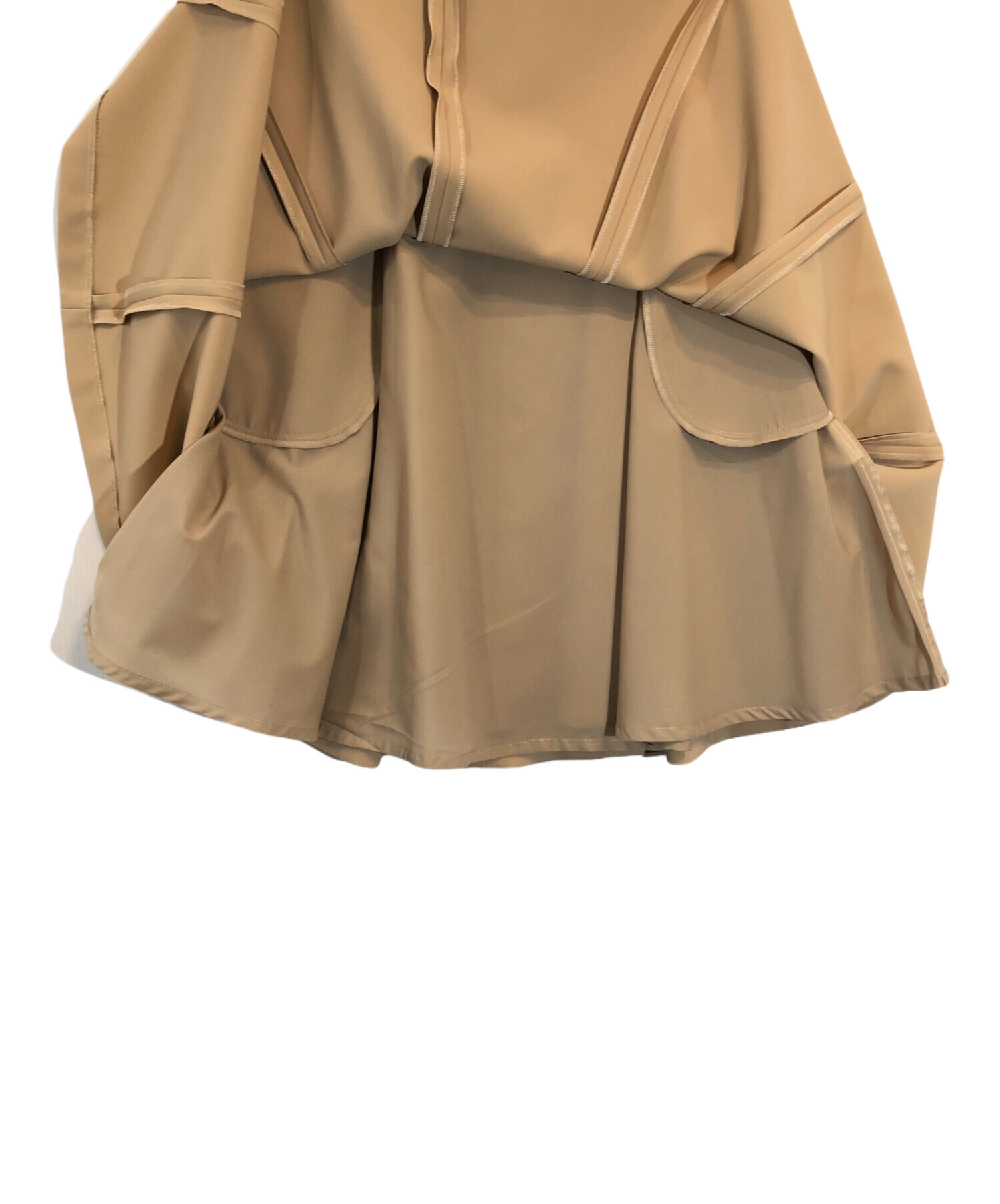 FOXEY NEW YORKフォクシーベージュフレアスカート40 フォクシー