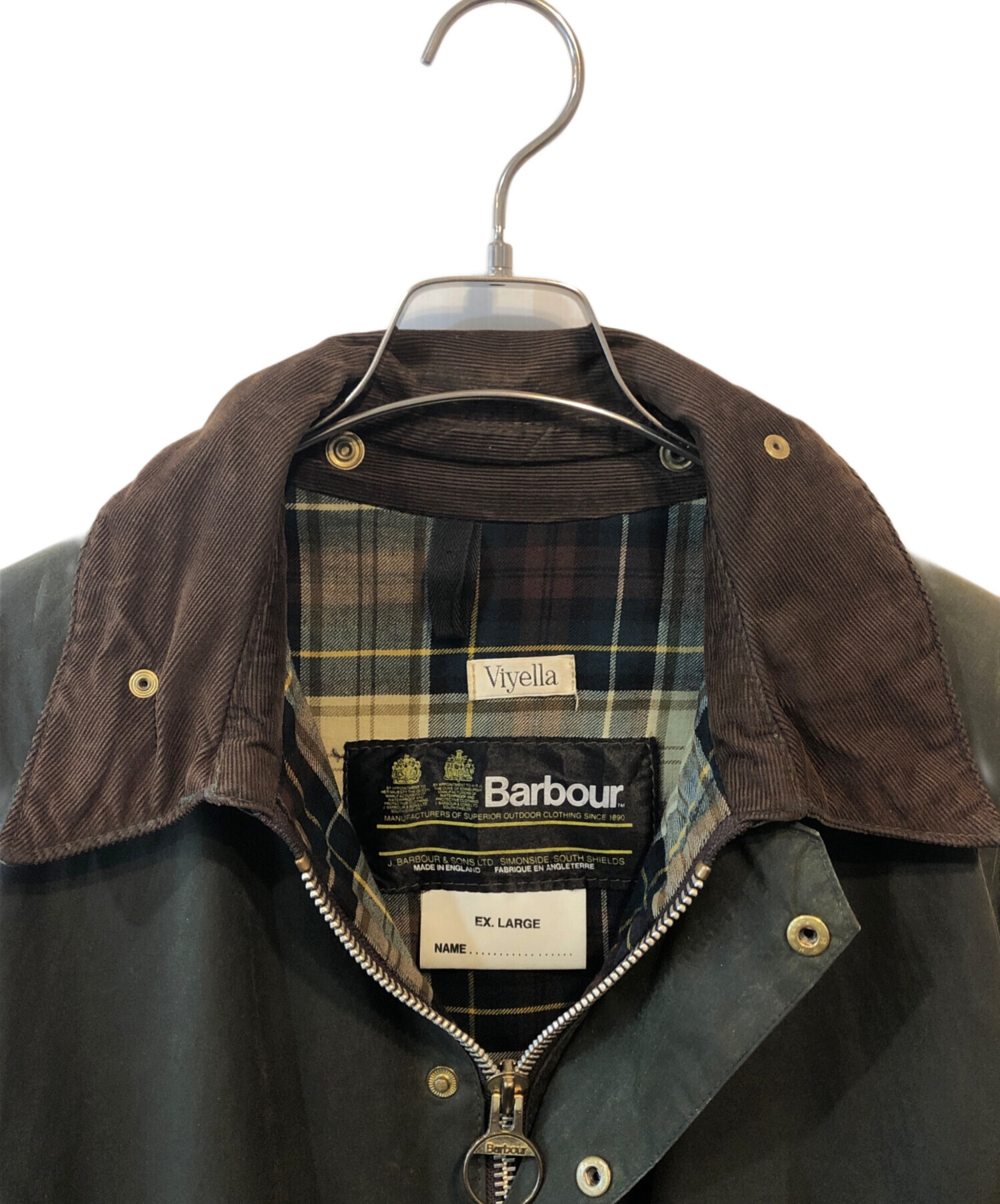 中古・古着通販】Barbour (バブアー) オイルドジャケット グリーン