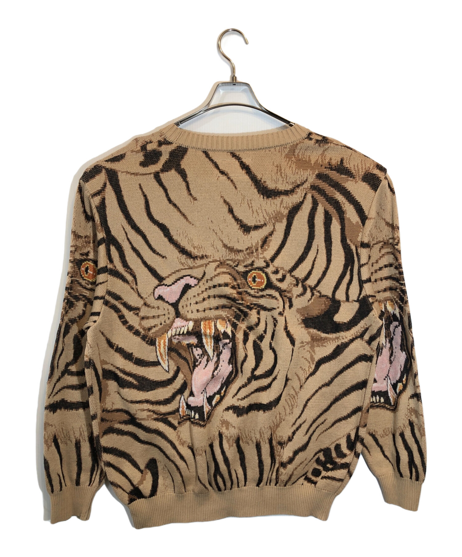 中古・古着通販】WACKO MARIA (ワコマリア) JACQUARD SWEATER ブラウン 