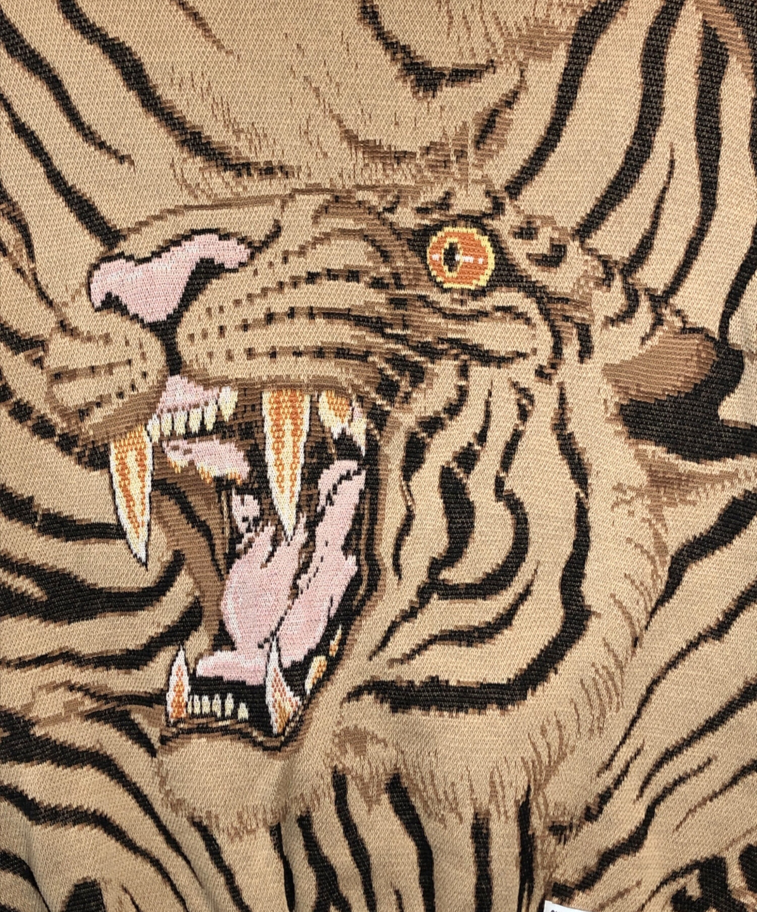 中古・古着通販】WACKO MARIA (ワコマリア) JACQUARD SWEATER ブラウン 