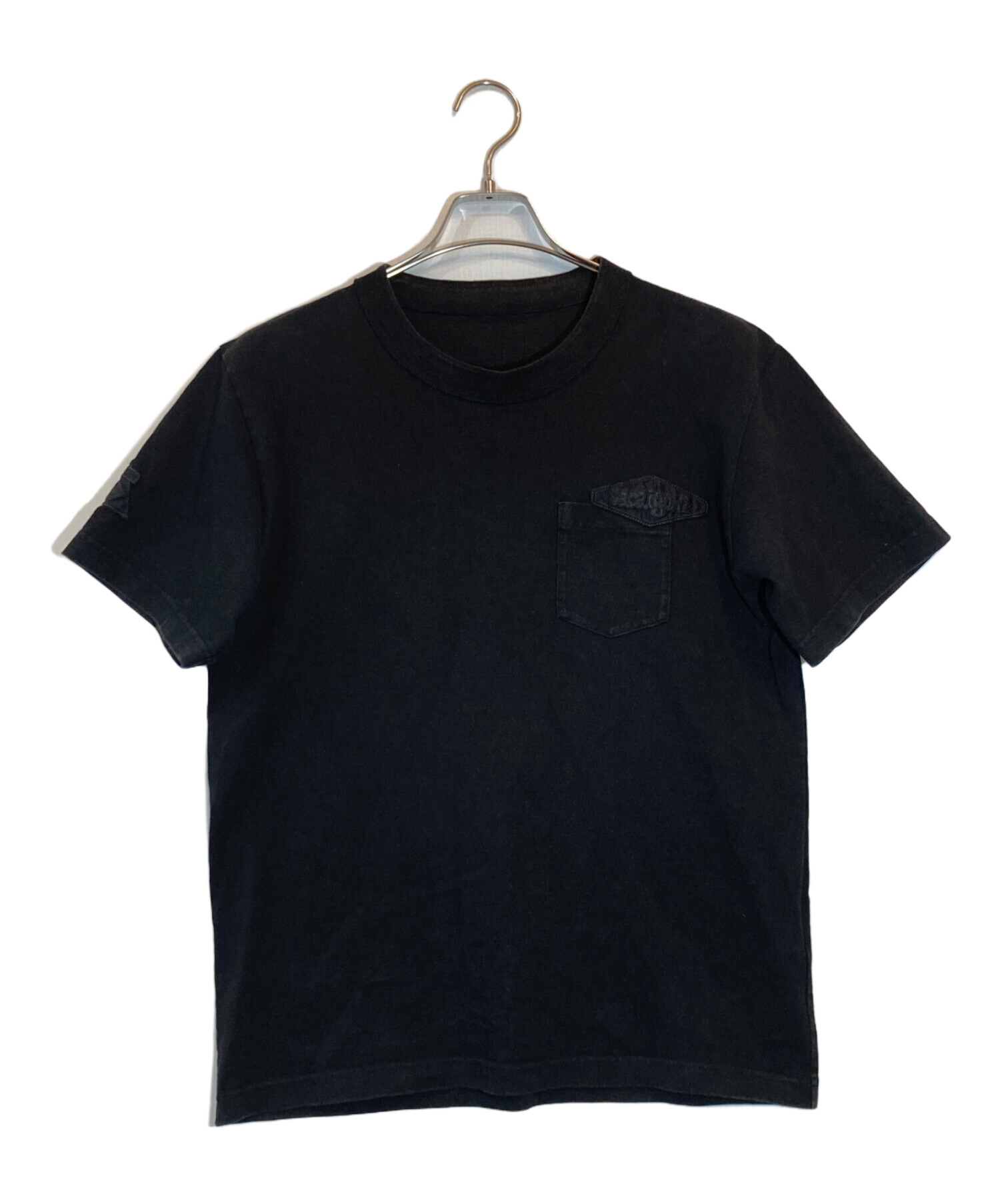 中古・古着通販】sacai (サカイ) Patch T Shirt ブラック サイズ:SIZE 