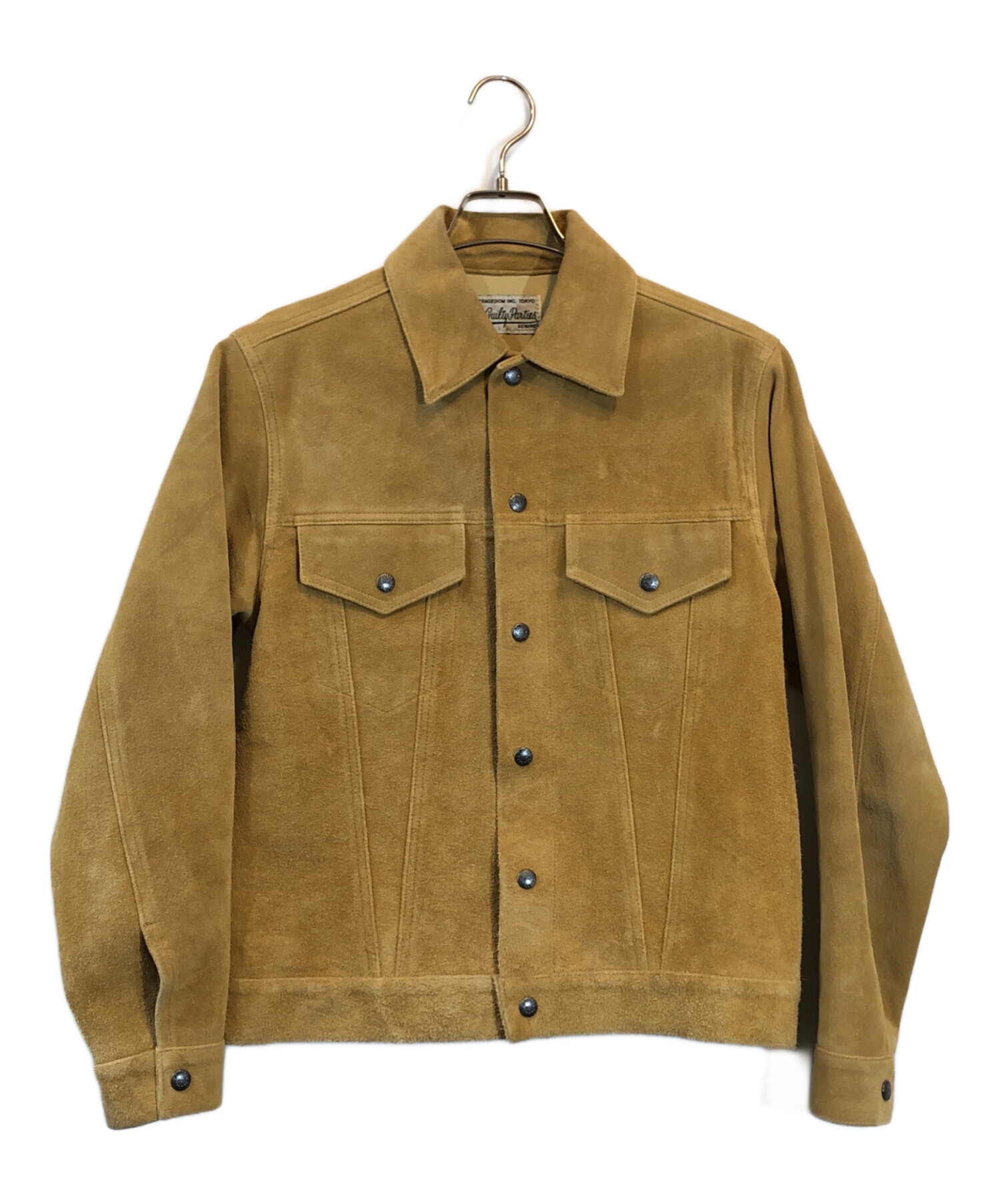中古・古着通販】WACKO MARIA (ワコマリア) SUEDE TRUCKER ベージュ