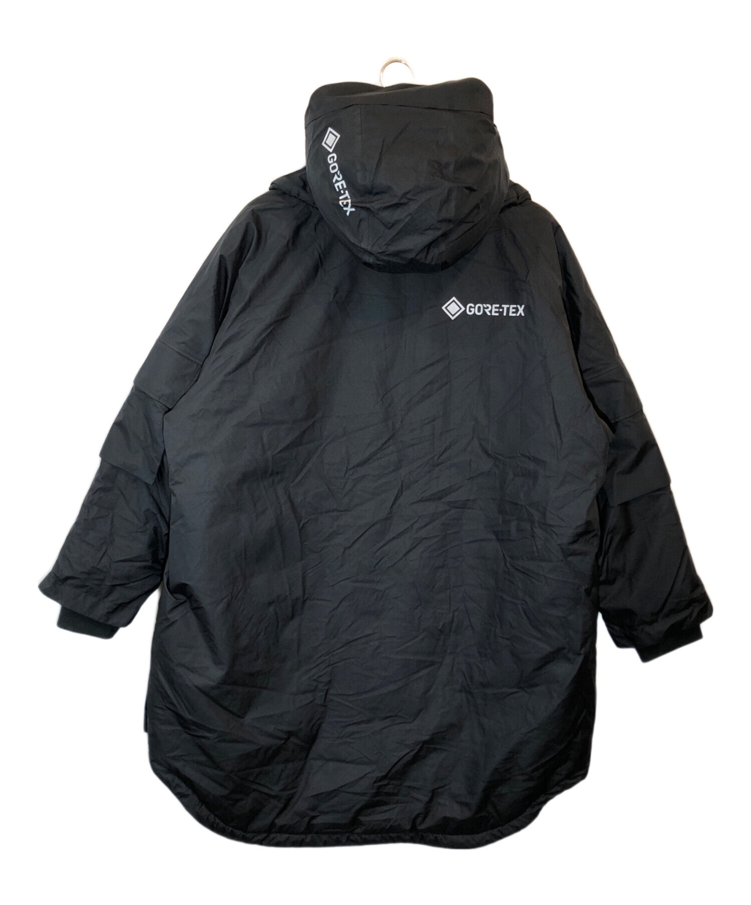 D-VEC GORE-TEX ブルゾン ブラック D-VEC - 【限定】【D-VEC×ALMOSTBLACK】WINDSTOPPER 3L MA1 BLOUSON