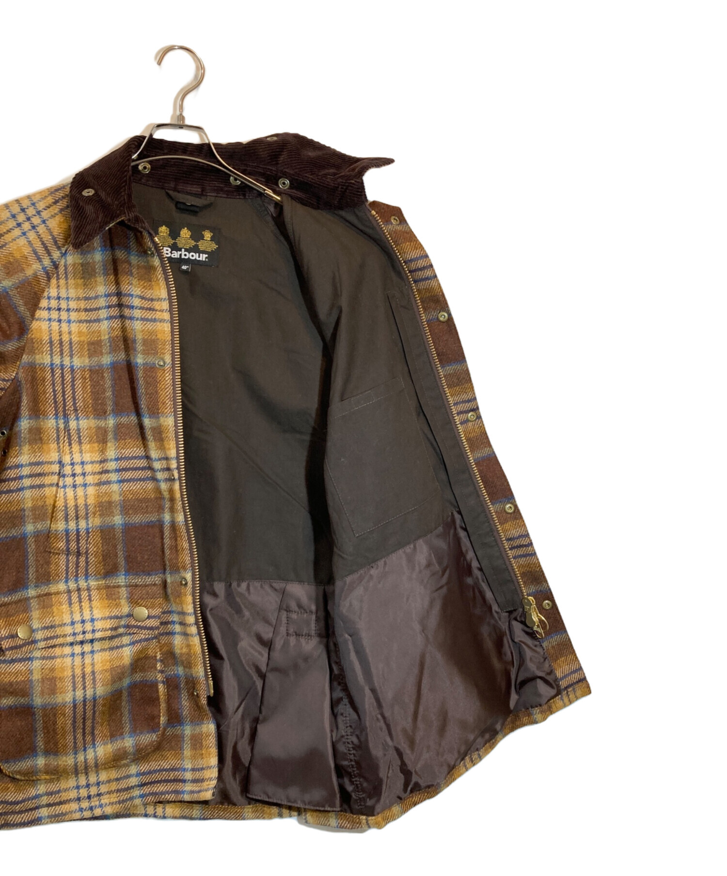 中古・古着通販】Barbour (バブアー) ジャケット ブラウン サイズ:40