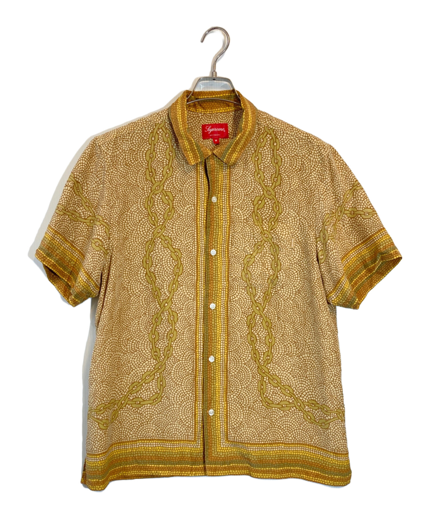 中古・古着通販】Supreme (シュプリーム) MOSAIC SILK S/S SHIRT  