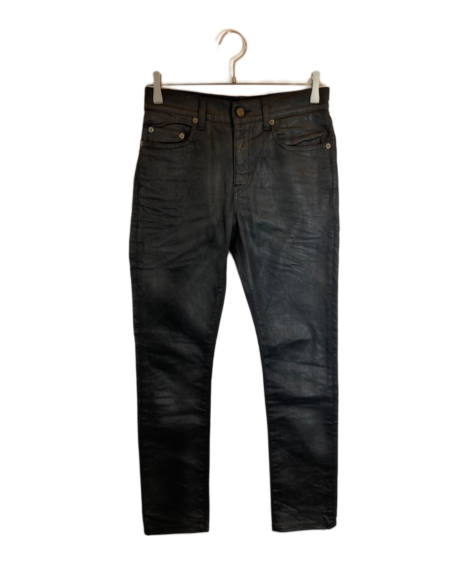 saint laurent paris ブラックスキニーデニム