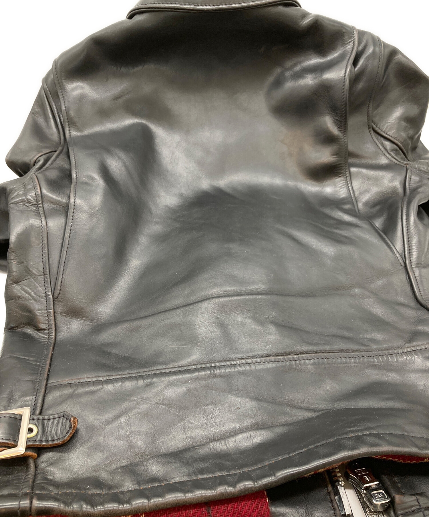 中古・古着通販】Schott (ショット) 6103US レザージャケット ブラック