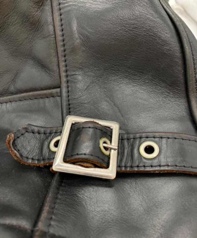 中古・古着通販】Schott (ショット) 6103US レザージャケット ブラック