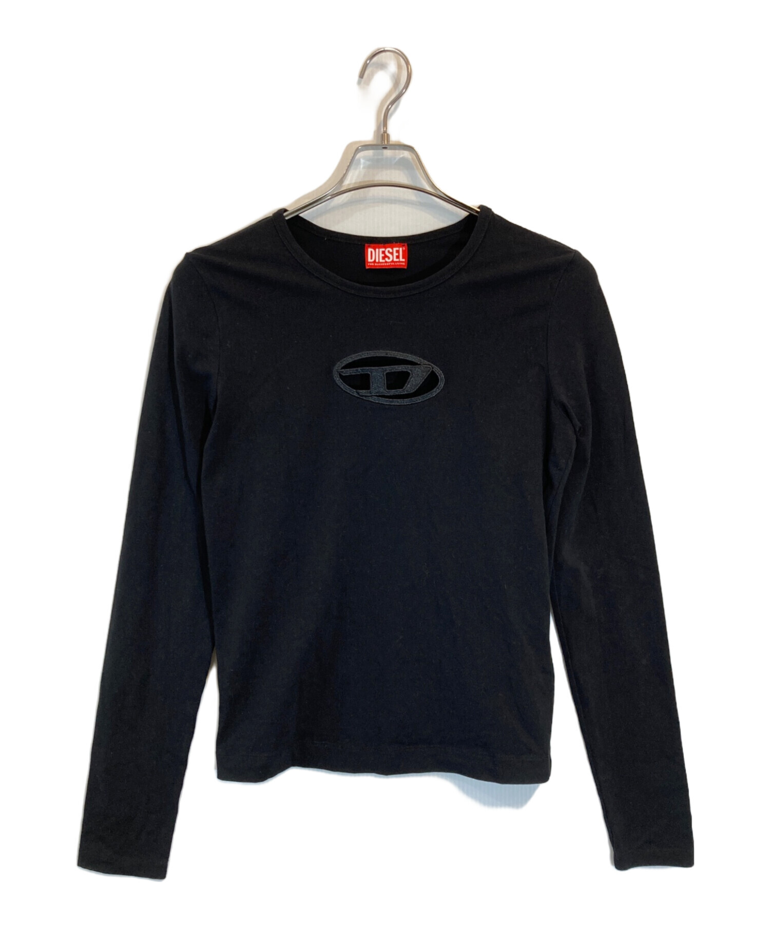 中古・古着通販】DIESEL (ディーゼル) T-ANGIE-LS T-SHIRT ブラック