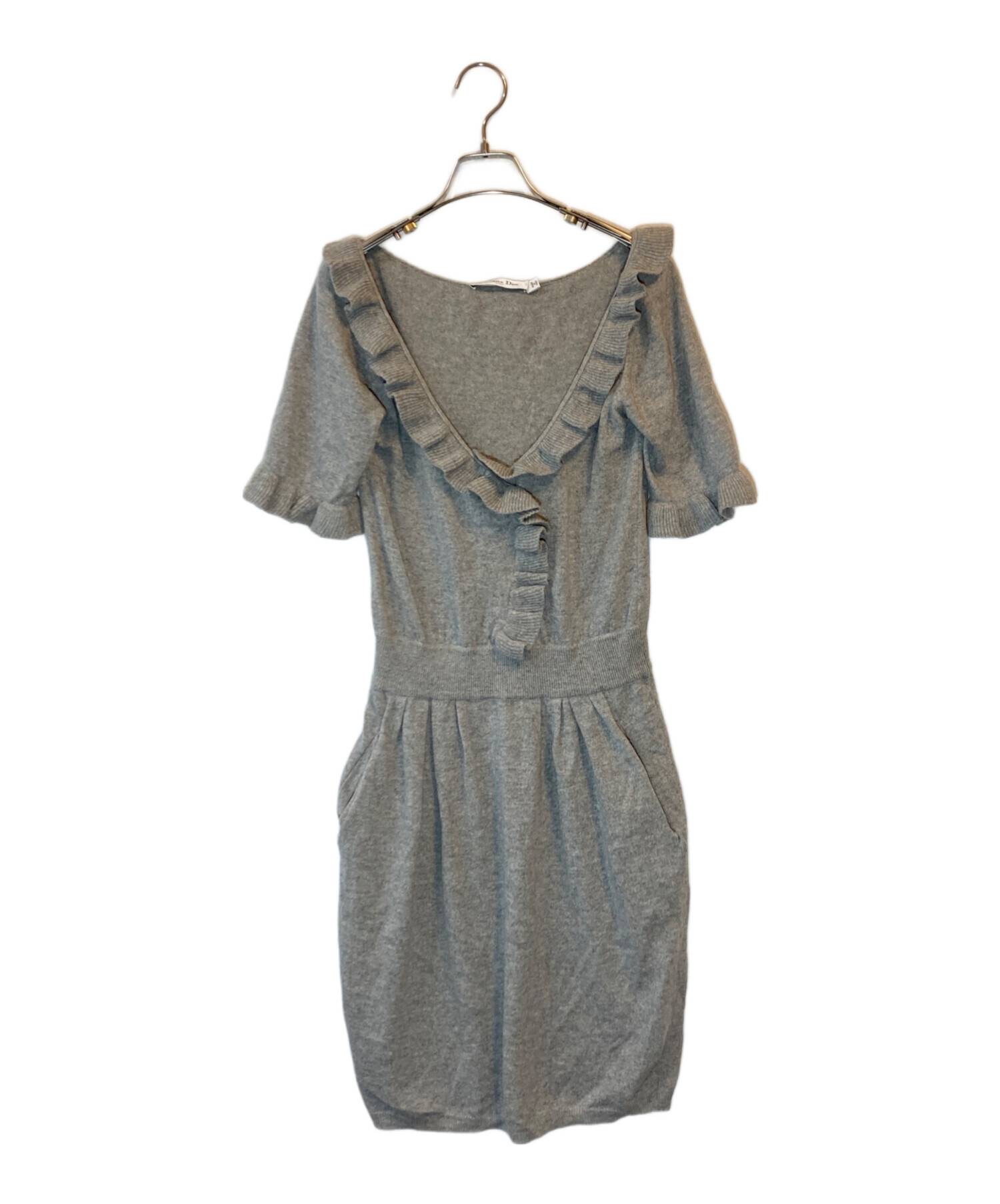 クリスチャンディオール　ニットワンピース　サイズ4 クリスチャンディオール ニットワンピース サイズ4 Christian