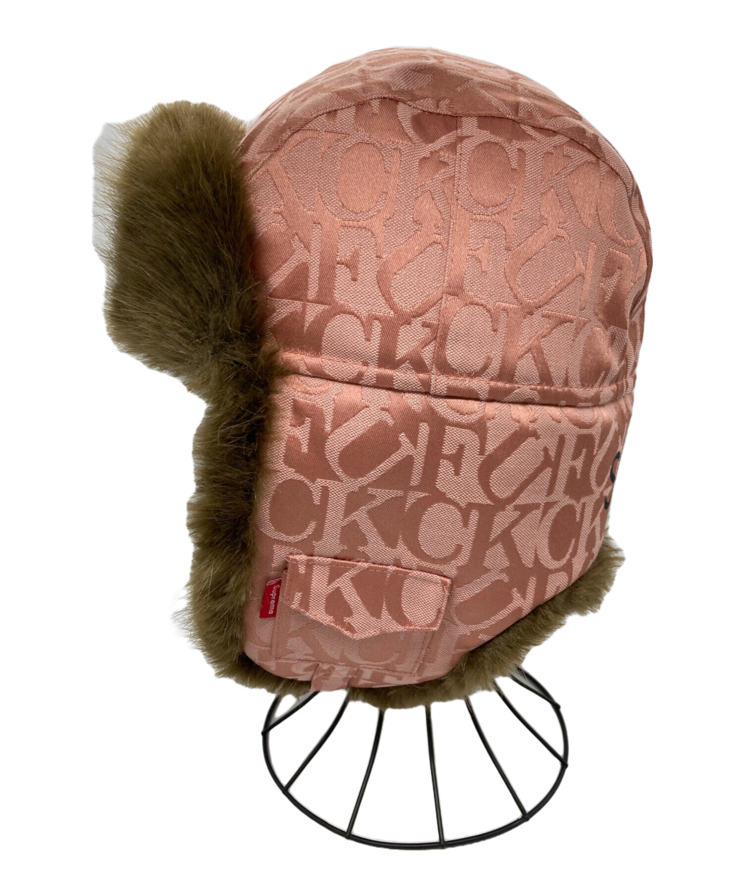 中古・古着通販】Supreme (シュプリーム) フライトキャップ ピンク