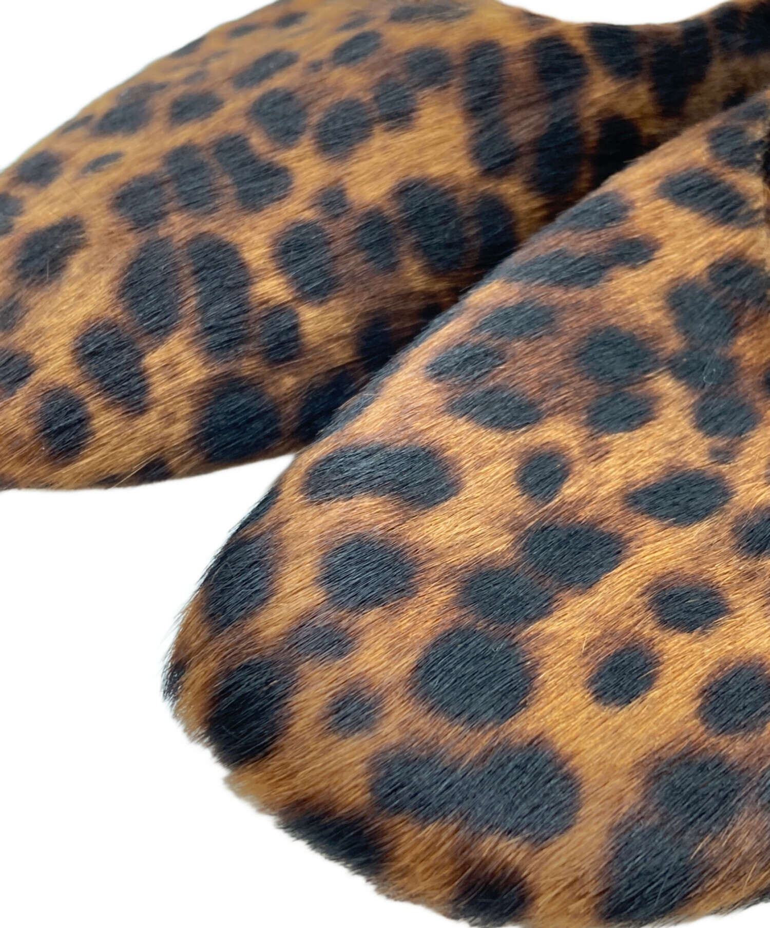 中古・古着通販】Pippichic (ピッピシック) レオパード柄スリッポン