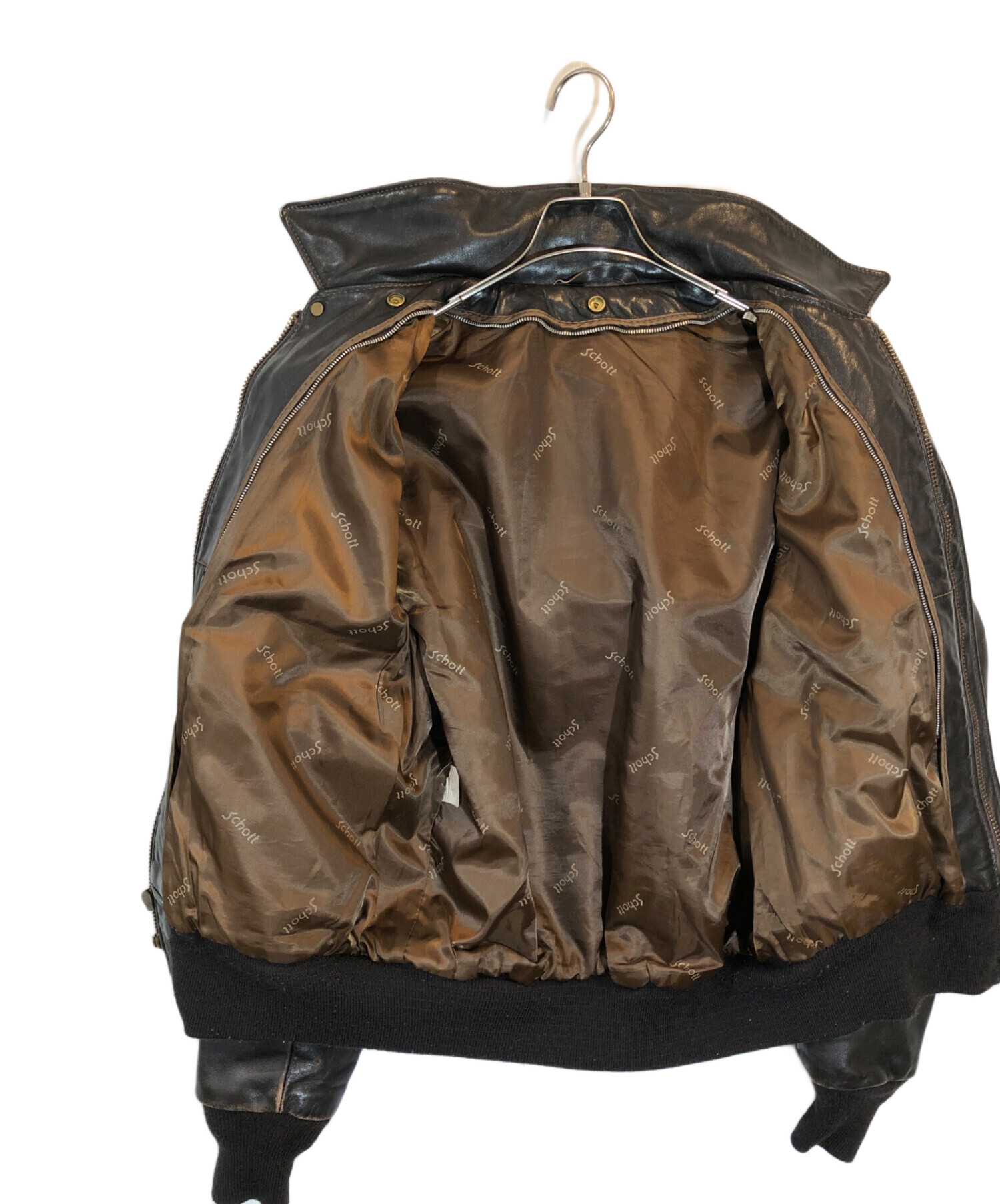 中古・古着通販】Schott (ショット) type G-1 レザー フライト