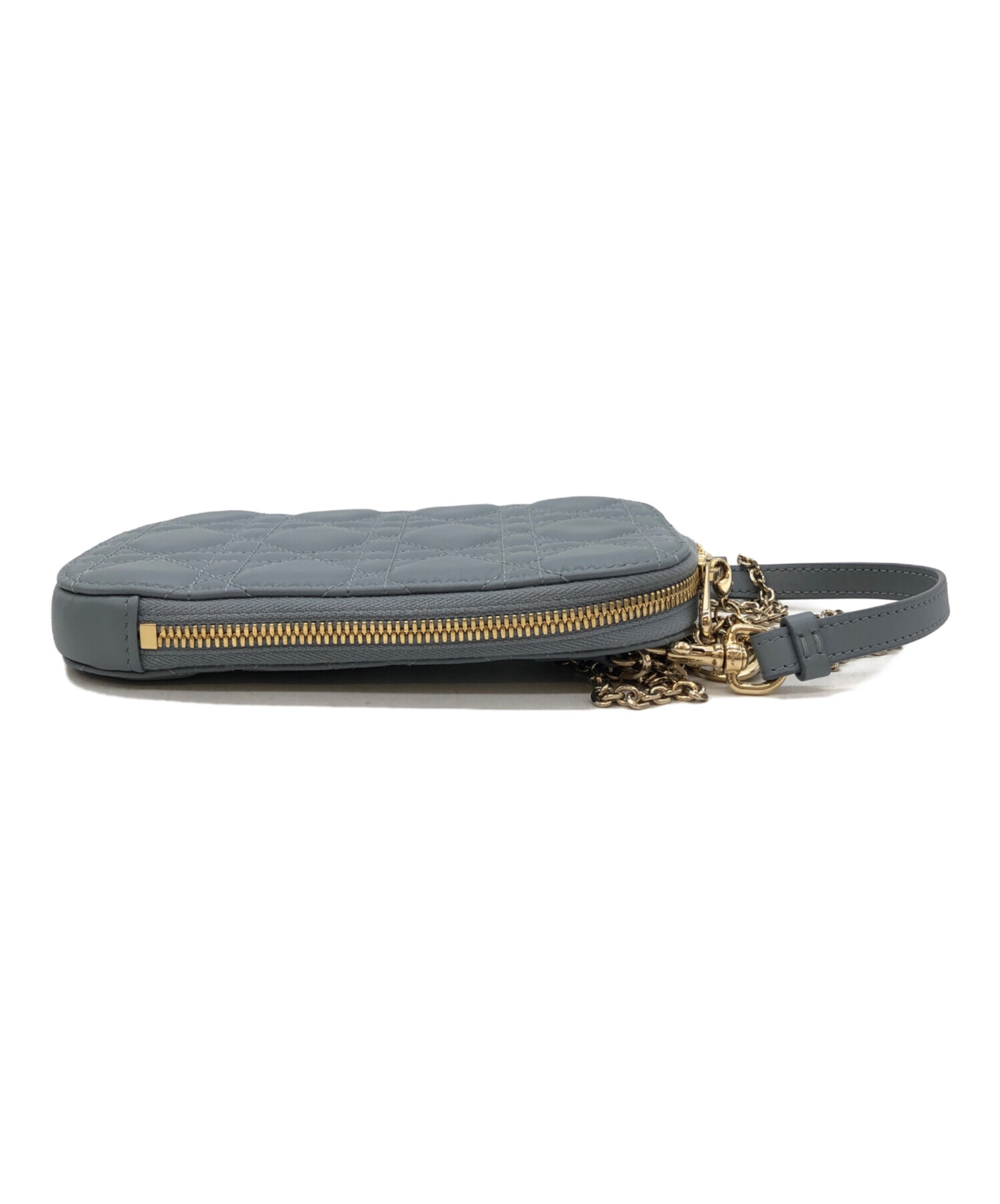新品 定価以下 ディオール  Lady Dior Call'in フォンホルダー DIOR | Lady Dior Call'in Dior フォンホルダー カナージュ ラムスキン
