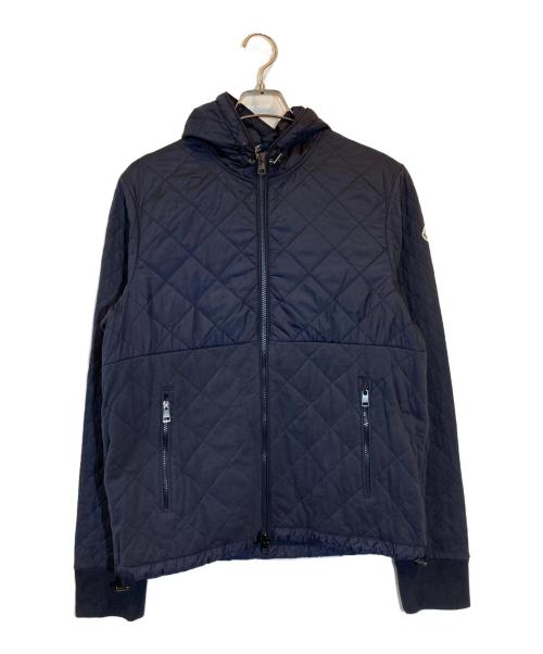 MONCLER ネイビー キルティングジャケット 130cm 中古・古着通販】MONCLER (モンクレール) キルティングジャケット