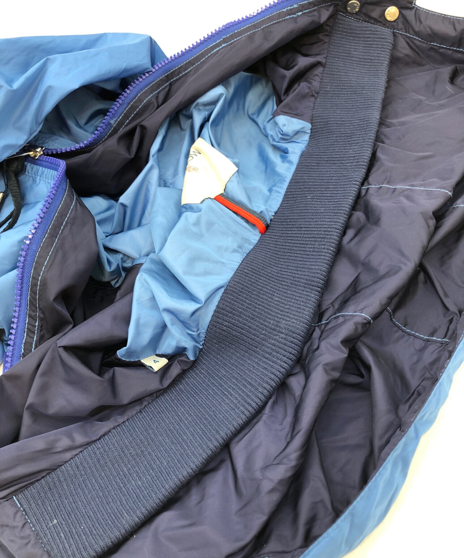 中古・古着通販】MONCLER (モンクレール) ナイロンジャケット ブルー