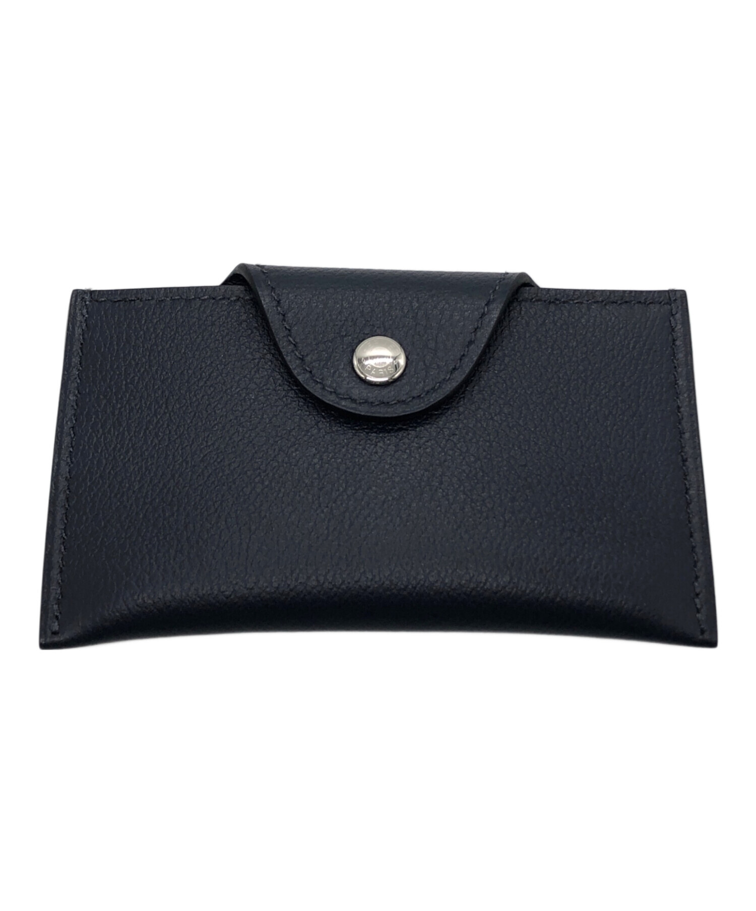 中古・古着通販】HERMES (エルメス) カードケース ネイビー｜ブランド 