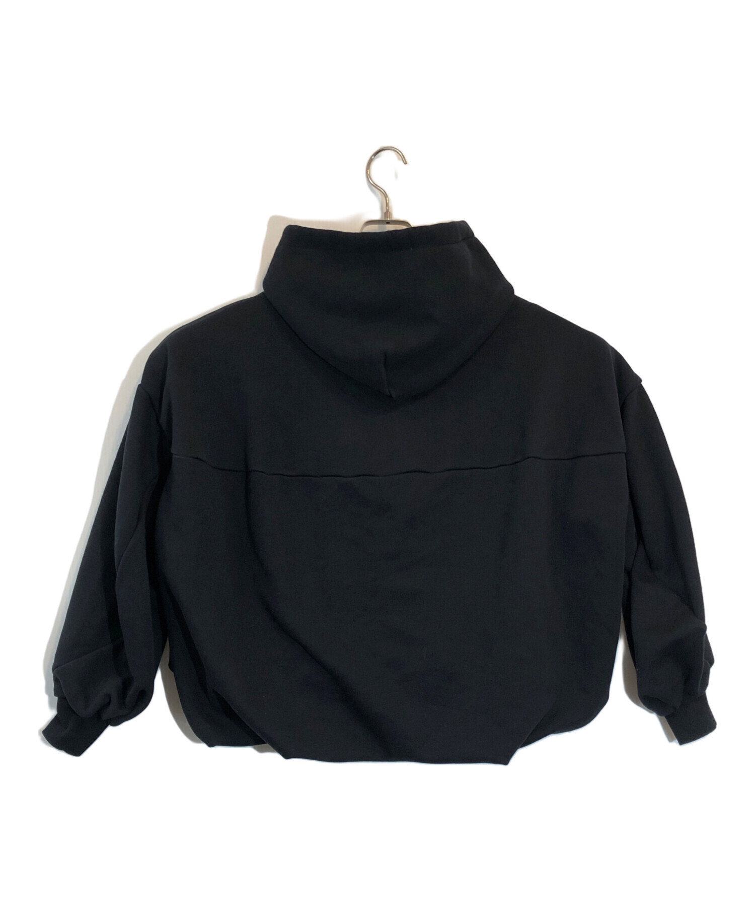 中古・古着通販】CLANE (クラネ) BALLOON SWEAT HOODIE ブラック 