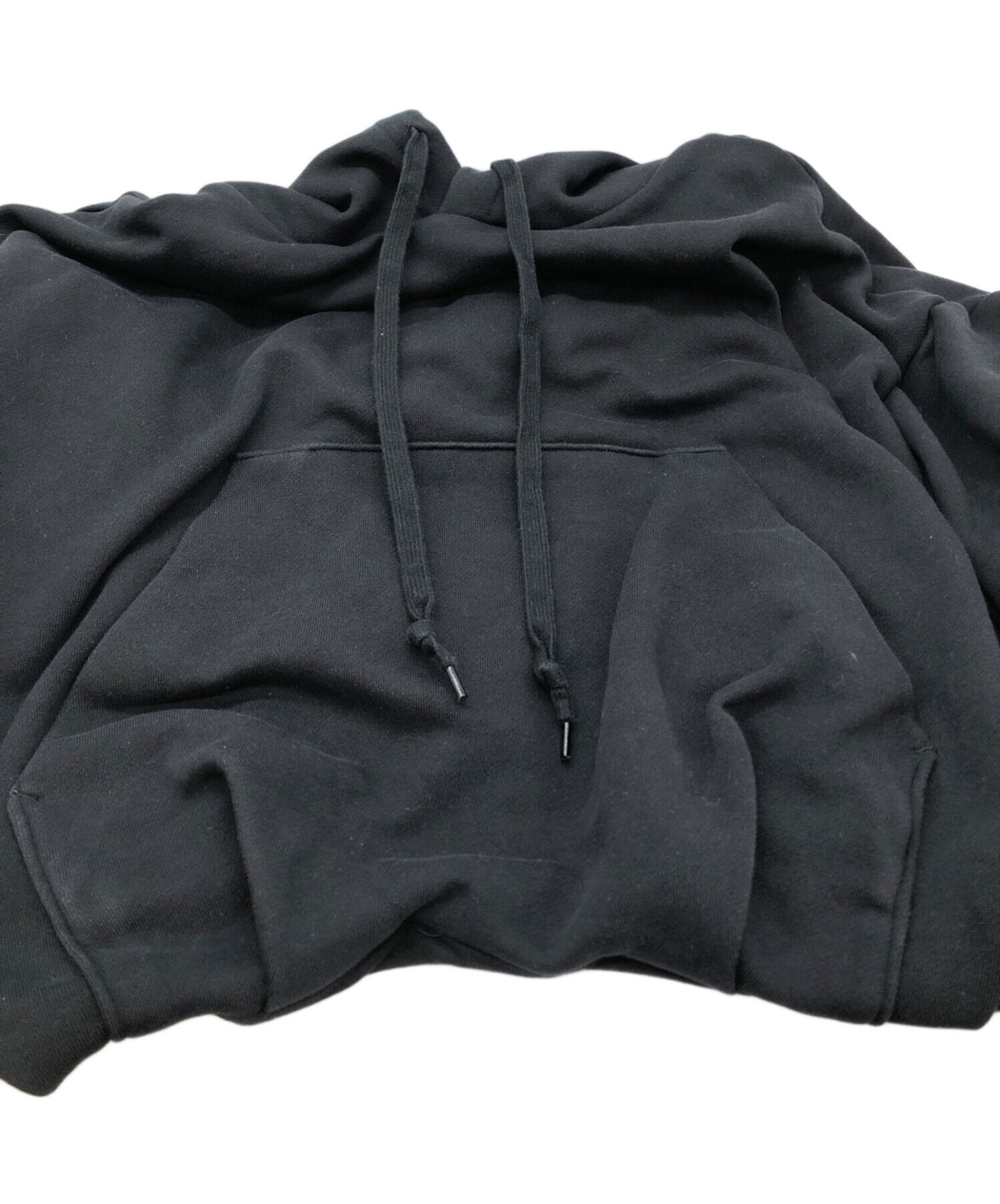 中古・古着通販】CLANE (クラネ) BALLOON SWEAT HOODIE ブラック 