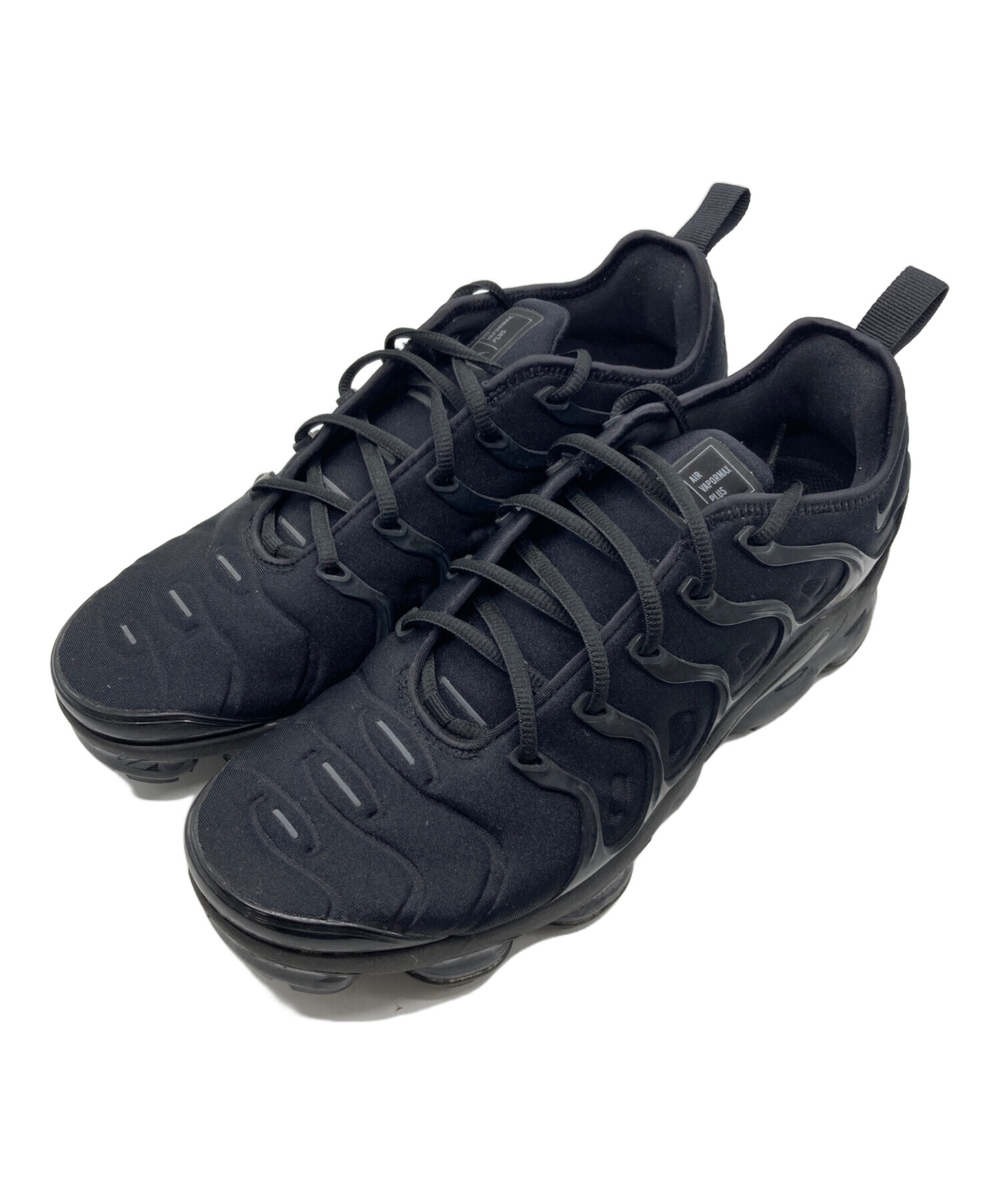 中古・古着通販】NIKE (ナイキ) AIR VAPORMAX PLUS ブラック サイズ 