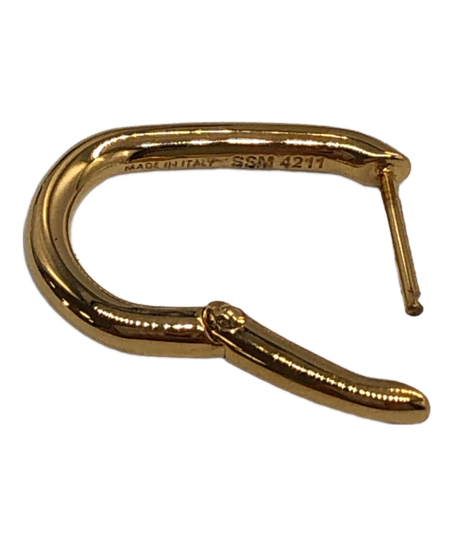 中古・古着通販】CELINE (セリーヌ) セパラブルフープ ゴールド