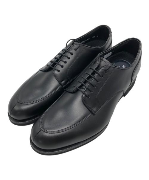 ❮未使用❯REGAL⁄リーガルUチップレザーシューズ 中古・古着通販】REGAL (リーガル) Uチップレザーシューズ ブラック