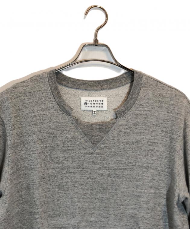 Maison Margiela スウェット　カットオフ　マルジェラ Maison Margiela 4ステッチ カットアウトスウェット Maison Margiela 4